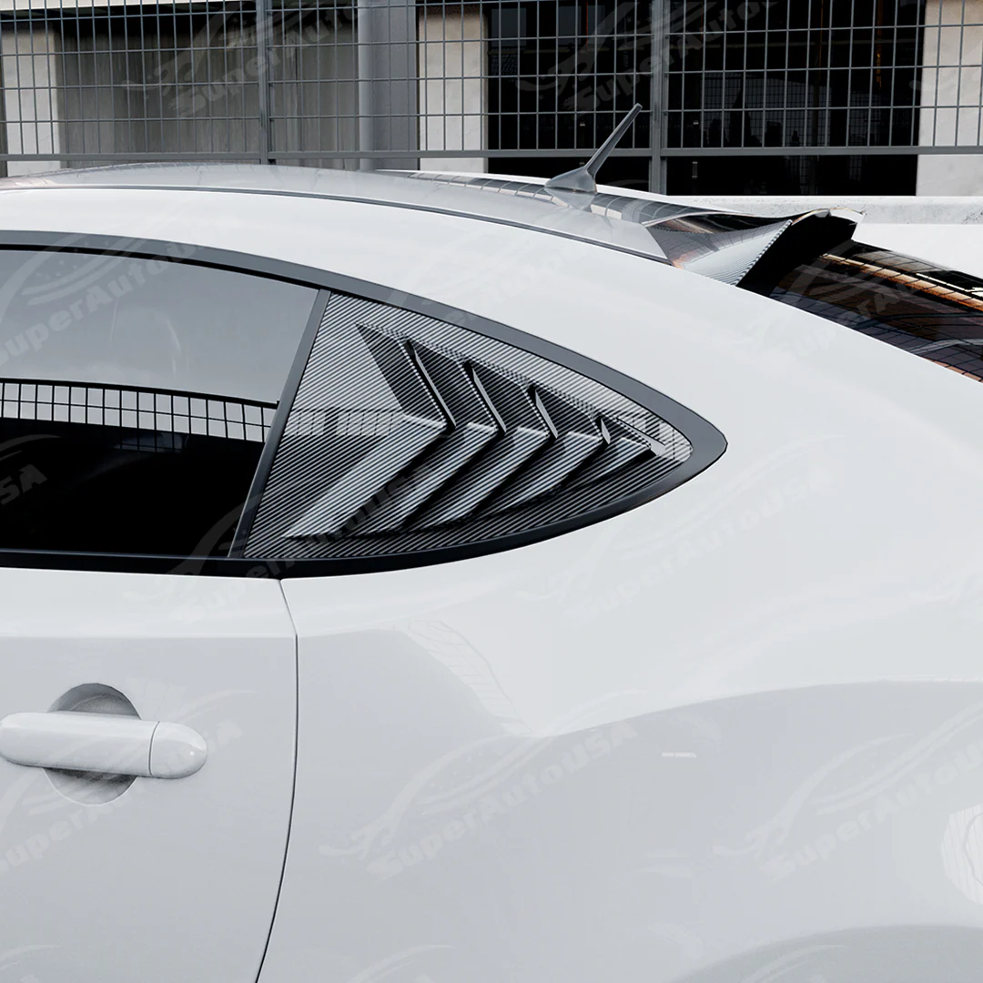 2013-2020 Toyota 86 + Subaru BRZ + Scion FR-S - Quarter Window Louvers - Image 8
