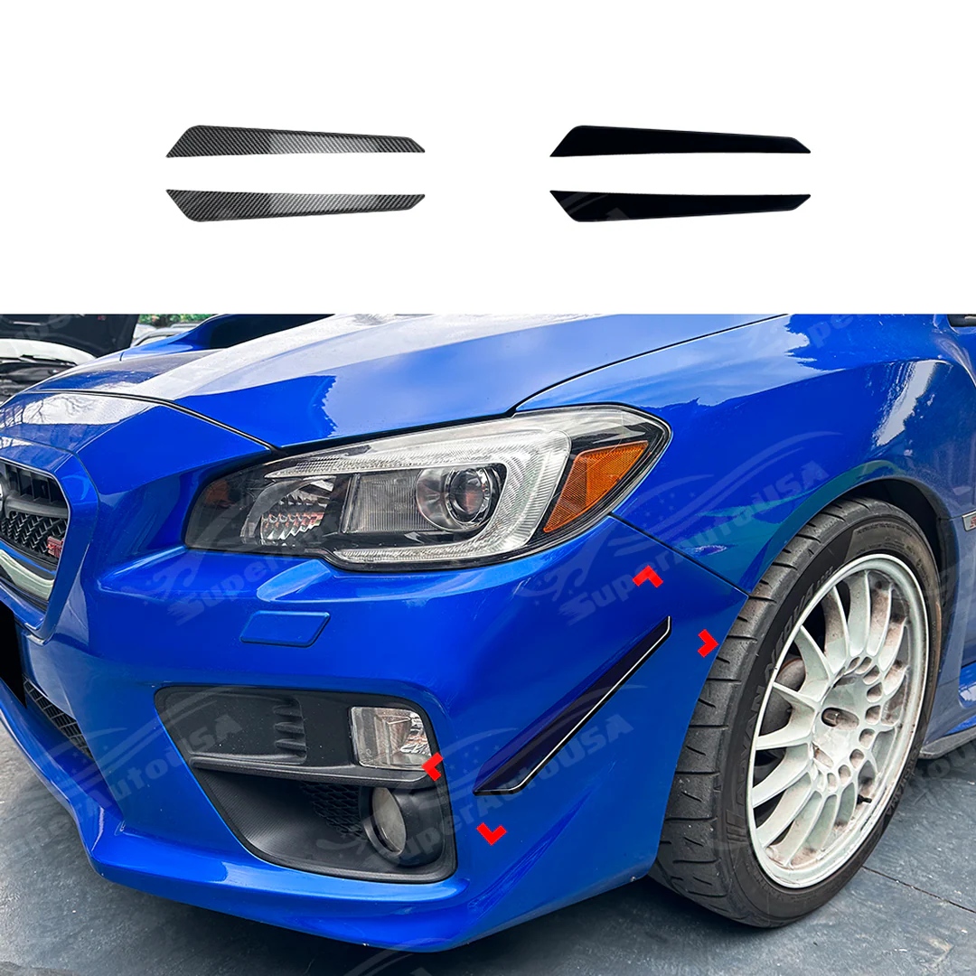 2015-2021 Subaru WRX / STI - Front Bumper Aero Canards - Image 2