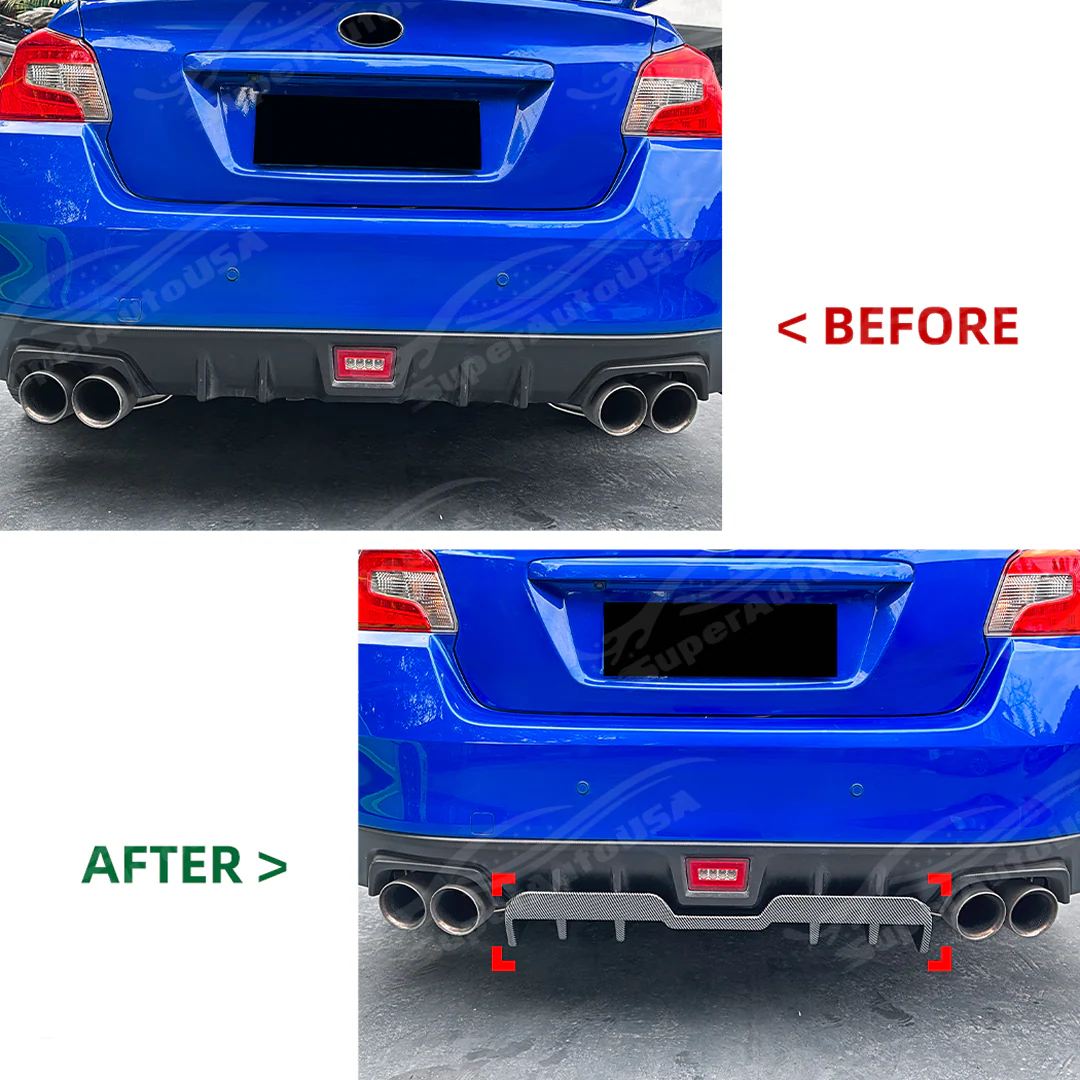 2015-2021 Subaru WRX / STI VA - Rear Diffuser 1pc - Image 3