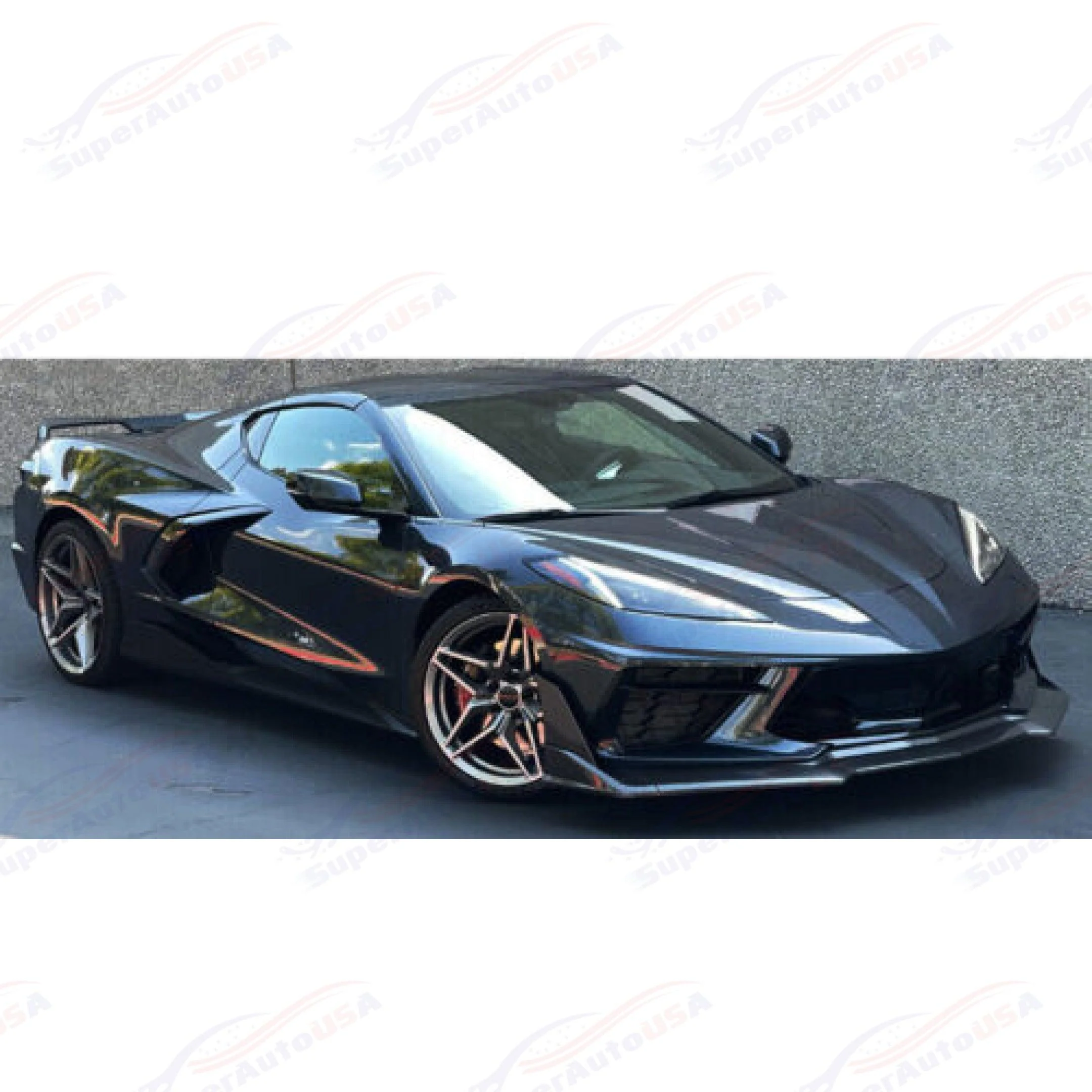 2020+ Chevrolet Corvette C8 Stingray - Track Edition Front Lip - Image 8