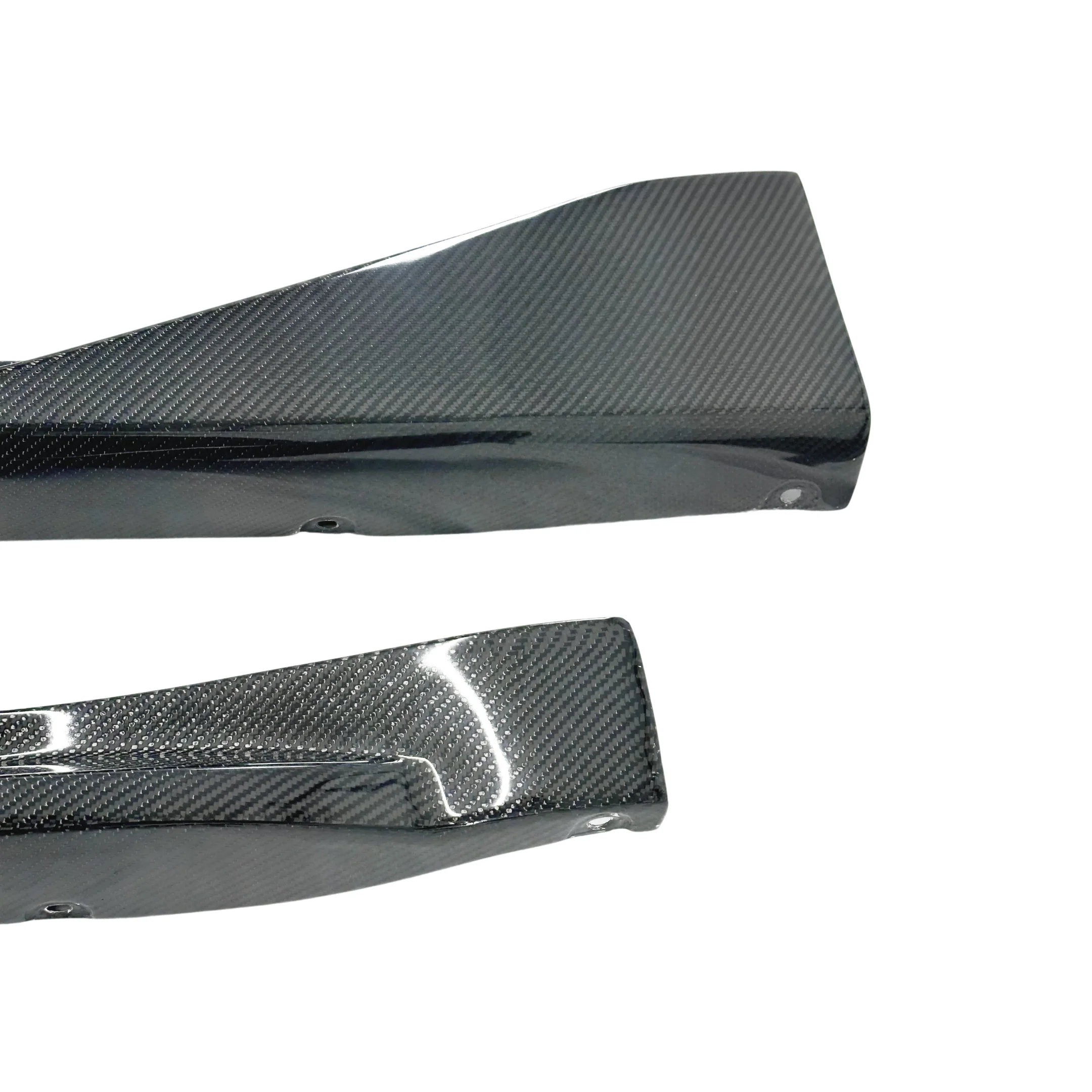 2021+ BMW M3 G80 - MP Style Carbon Fiber Side Skirt Splitter - Image 4