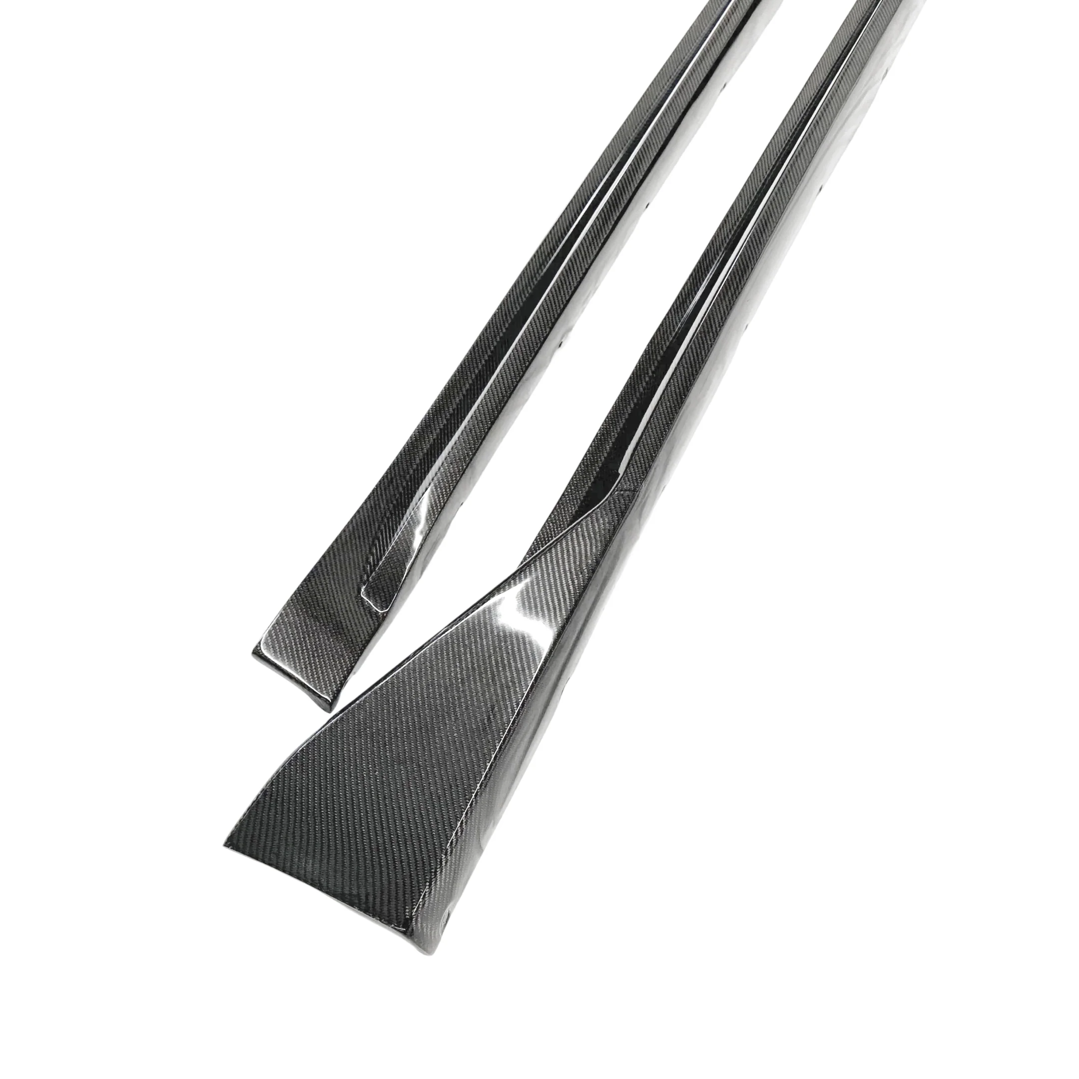 2021+ BMW M3 G80 - MP Style Carbon Fiber Side Skirt Splitter - Image 8