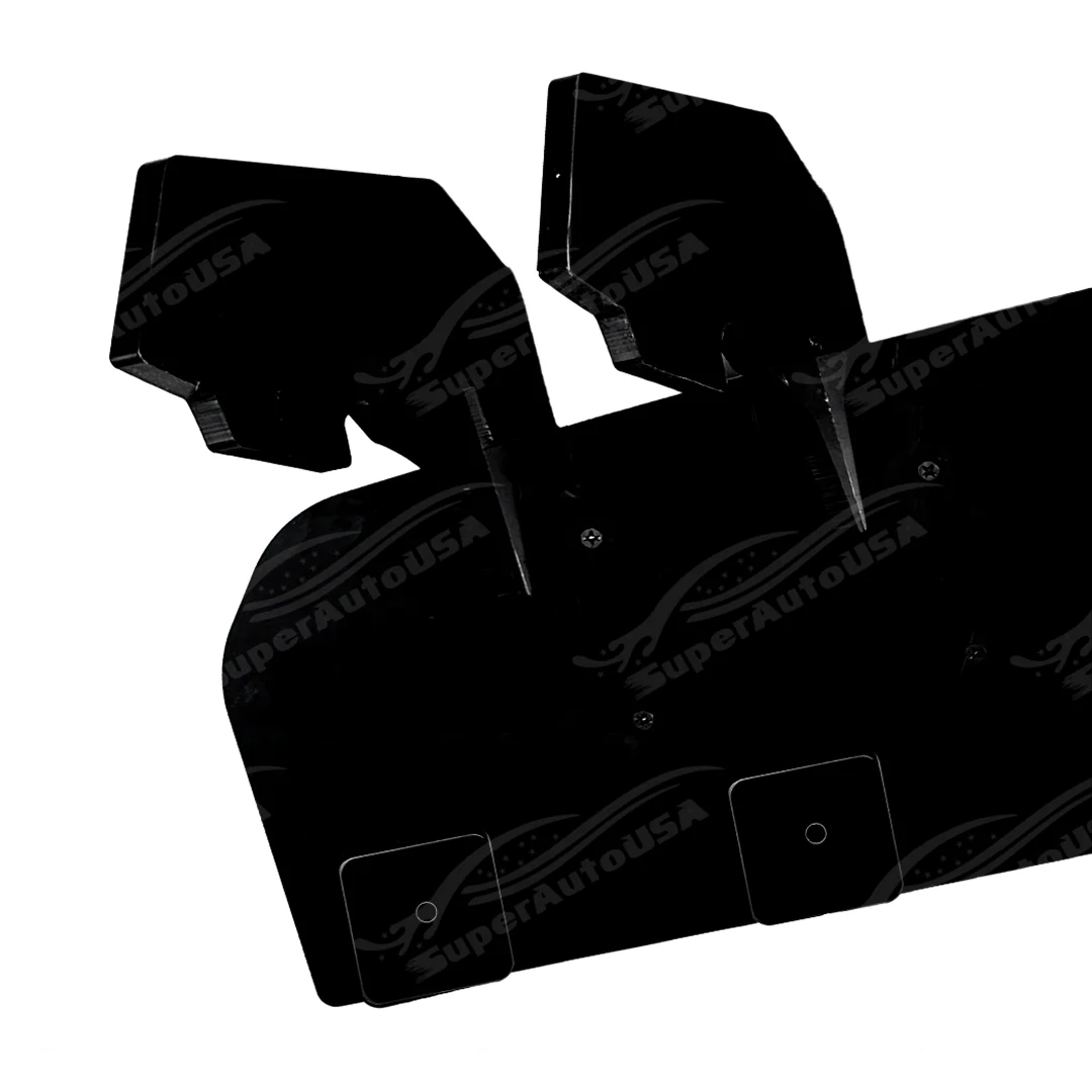 2022-2026 Toyota GR86 / Subaru BRZ  - V-Style Rear Bumper Shark Fin Diffuser Kit - Image 6