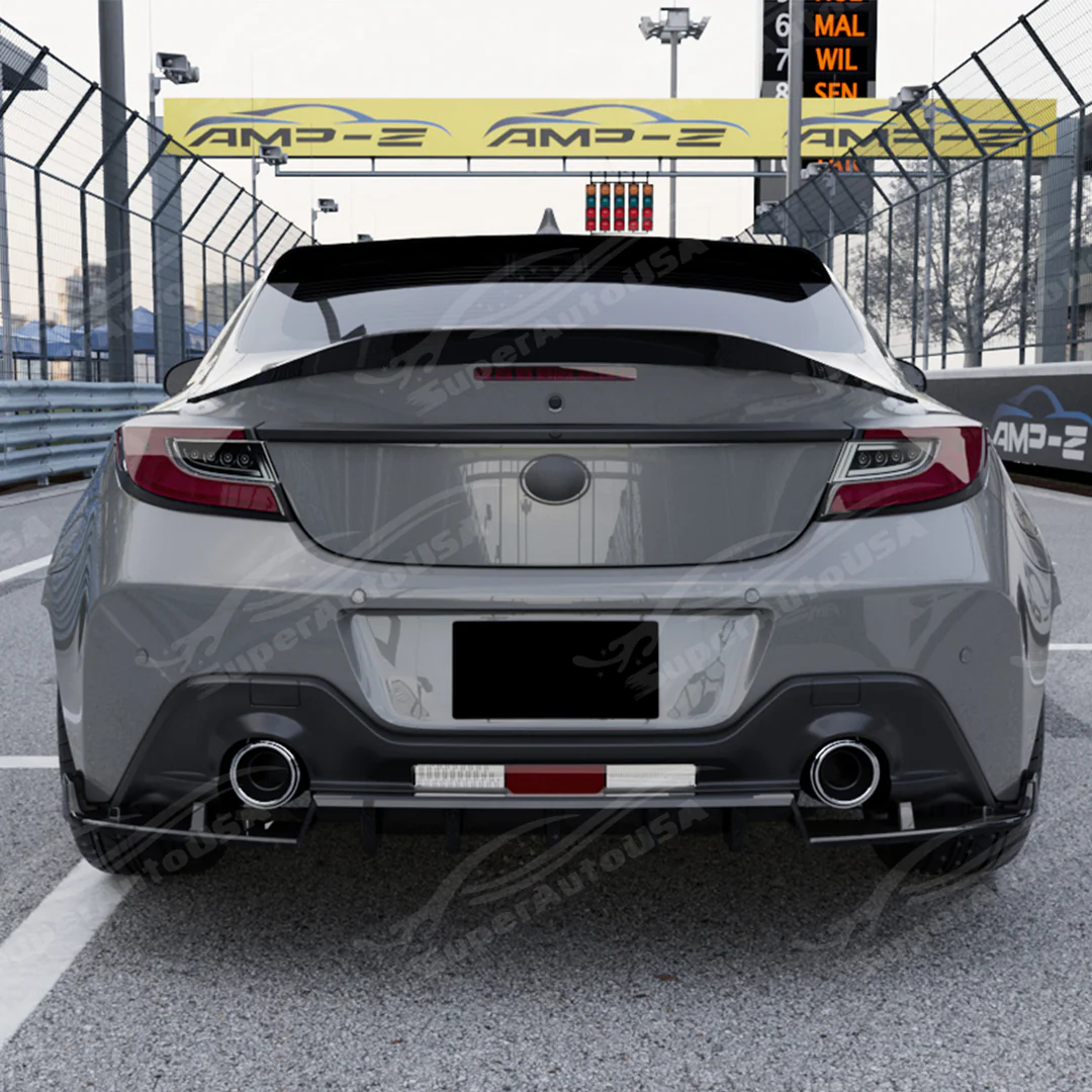 2022-2026 Toyota GR86 / Subaru BRZ - GT-Style Rear Bumper Diffuser Kit - Image 10