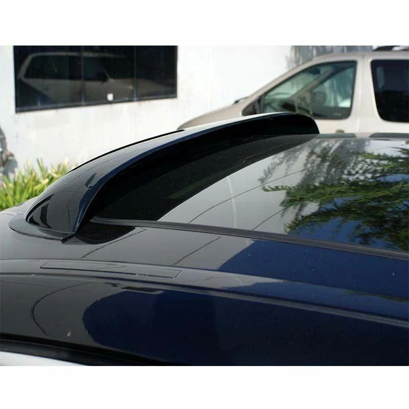 35" Smoke Tint Sunroof Sun Rain Shades Guards Vent Deflector - Image 8