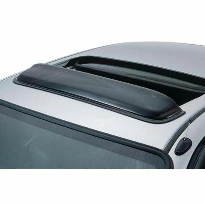 35" Smoke Tint Sunroof Sun Rain Shades Guards Vent Deflector - Image 9