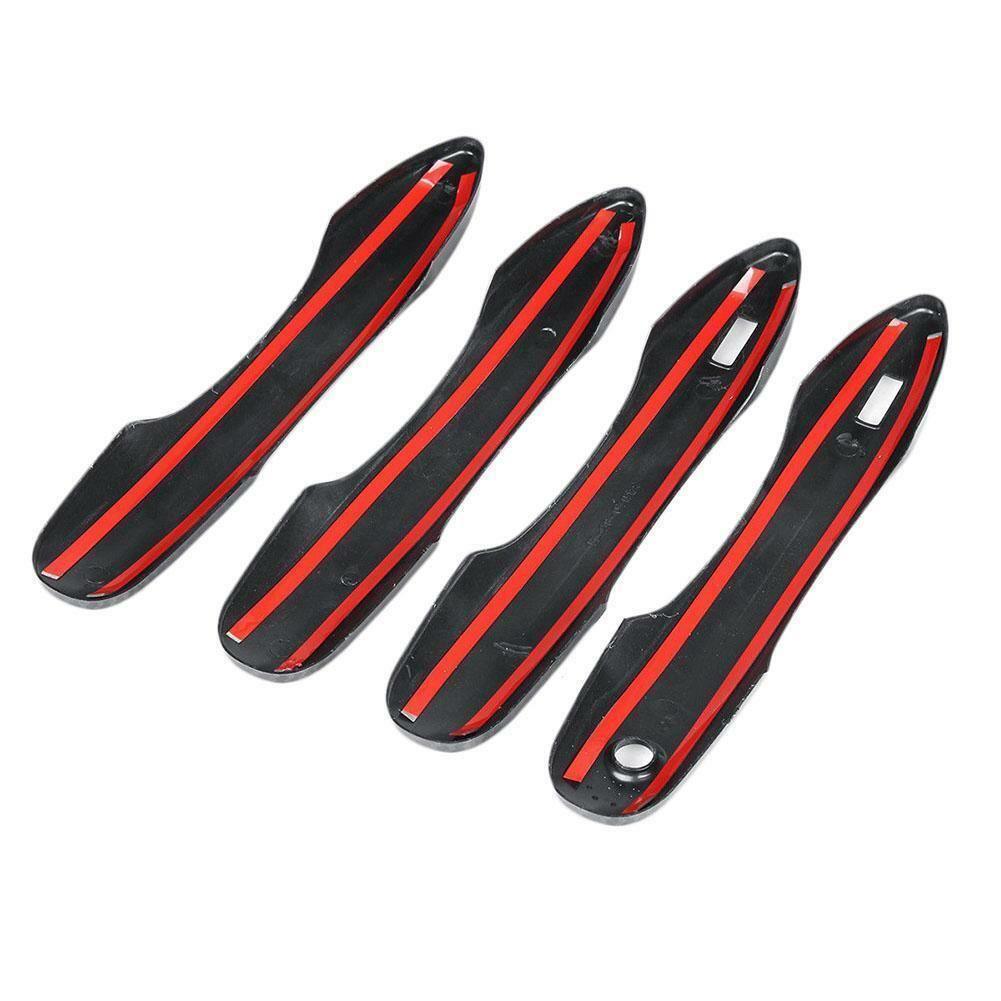 Fit 2016-2020 Toyota Prius Car Side Door Handle Cover Trim (Carbon Fiber Print, Smart Holes) - Image 9