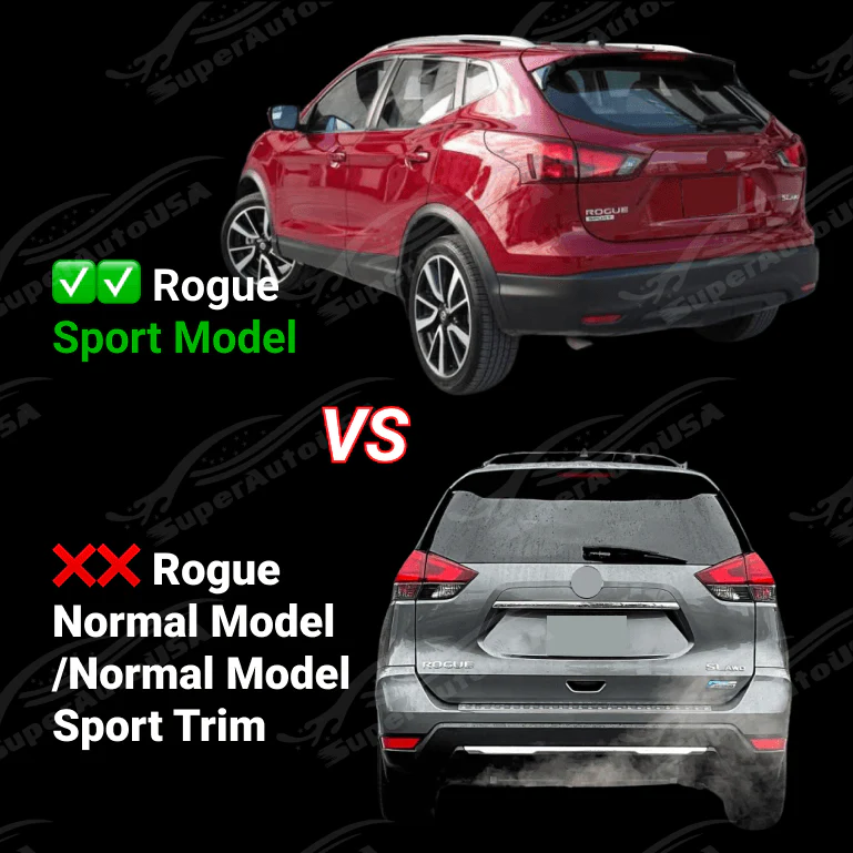 Fit 2017-2022 Nissan Rogue Sport Out-Channel Vent Window Visors Rain Sun Wind Guards Shade Deflectors - Image 4