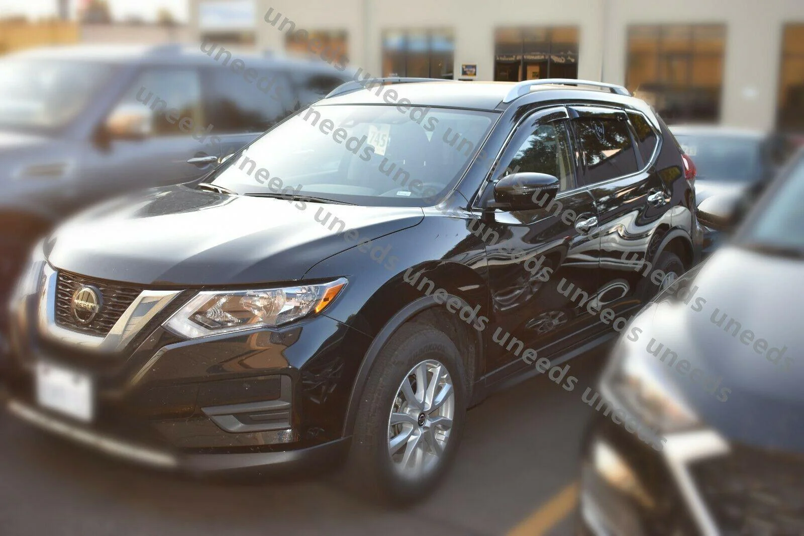 Fit 2017-2022 Nissan Rogue Sport Out-Channel Vent Window Visors Rain Sun Wind Guards Shade Deflectors - Image 7