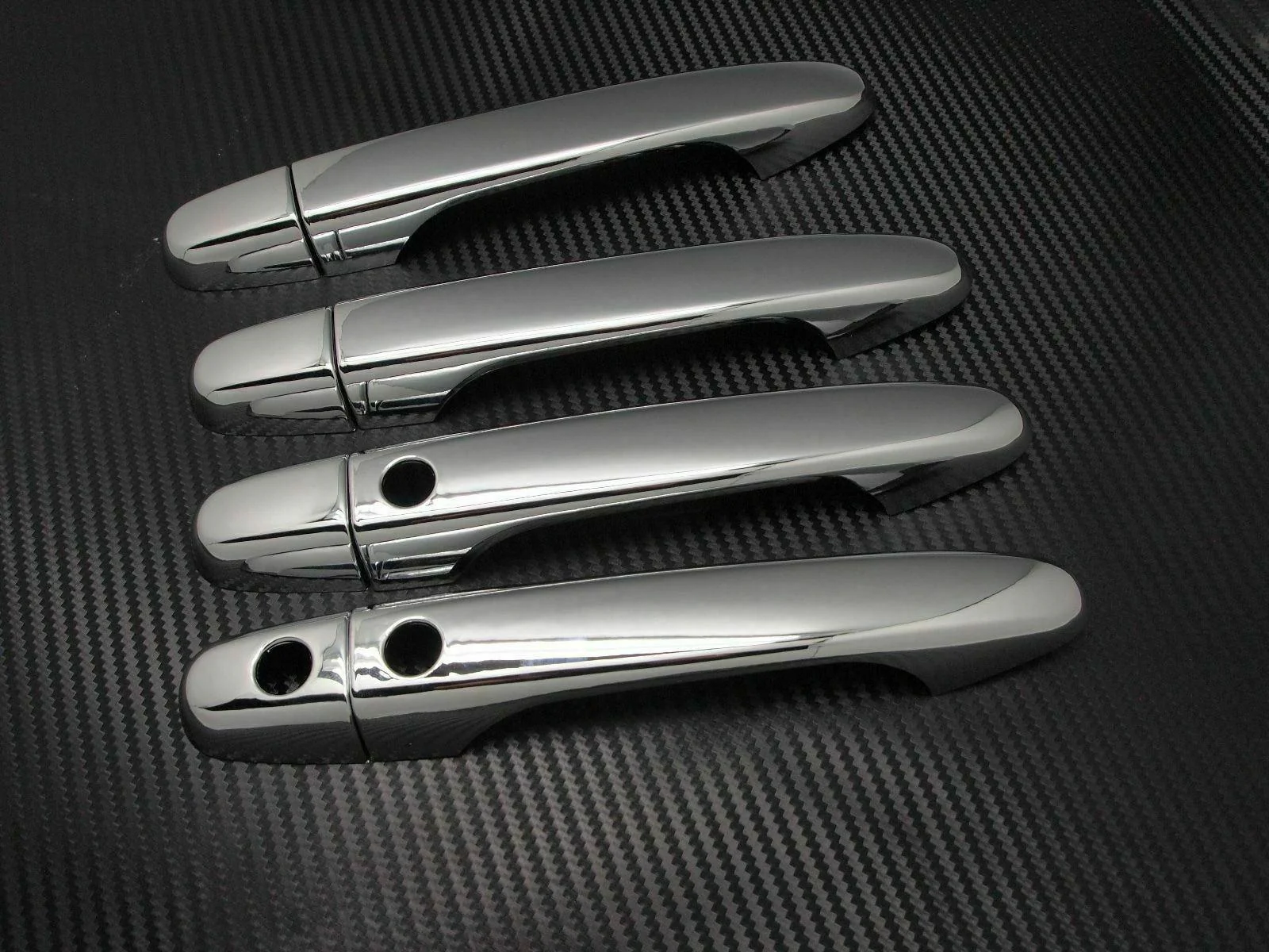 Fit 2012-2016 Honda CRV CR-V Car Door Handle Cover Trims (Mirror Chrome, Smart Holes) - Image 3