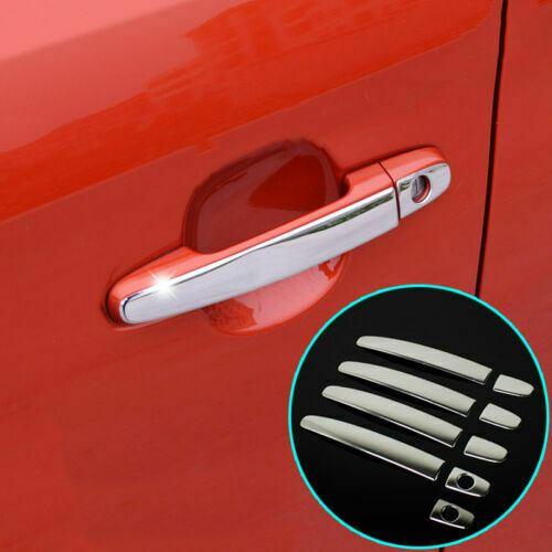Fit 2012-2016 Honda CRV CR-V Car Door Handle Cover Trims (Mirror Chrome, Smart Holes) - Image 5