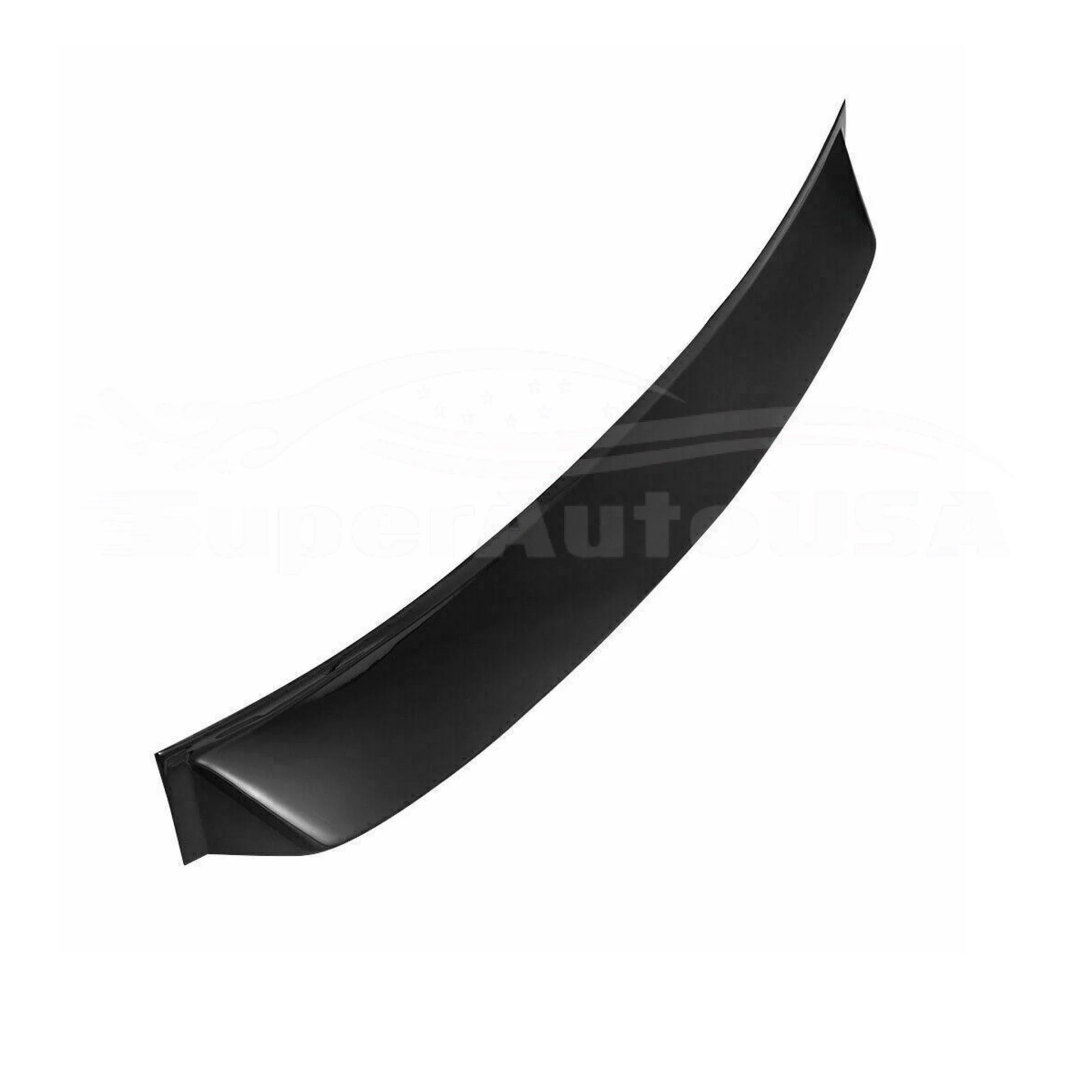 Fit 2012-2017 Toyota Camry ABS Black Rear Roof Window Visor Spoiler 3D JDM (Black) - Image 3