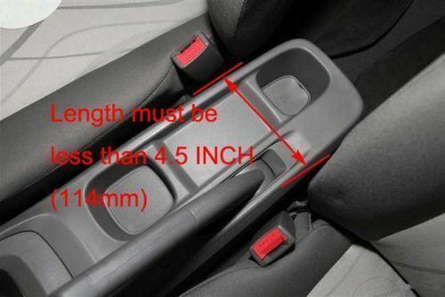 Universal Adjustable Black Big Storage Armrest Box Center Console (Black) - Image 3