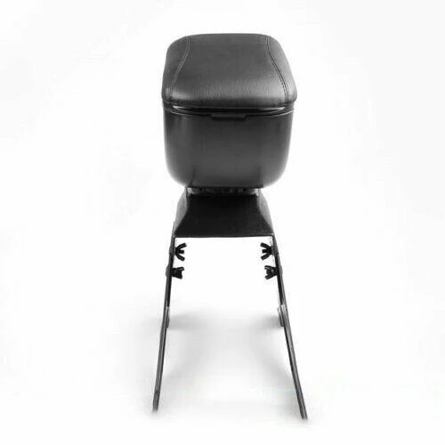 Universal Adjustable Black Big Storage Armrest Box Center Console (Black) - Image 4