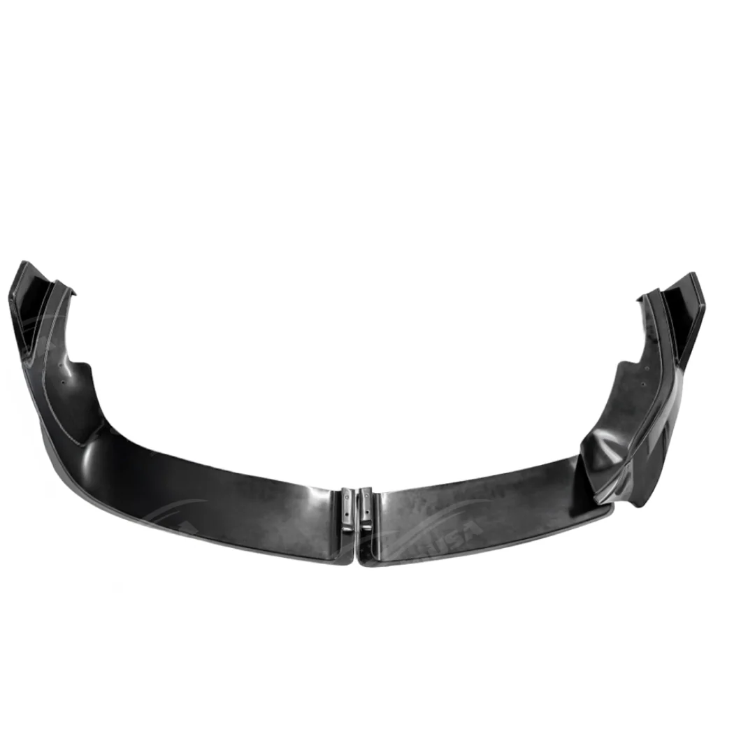 Black Front Bumper Splitters for Acura RDX (2022-2025) - Image 2