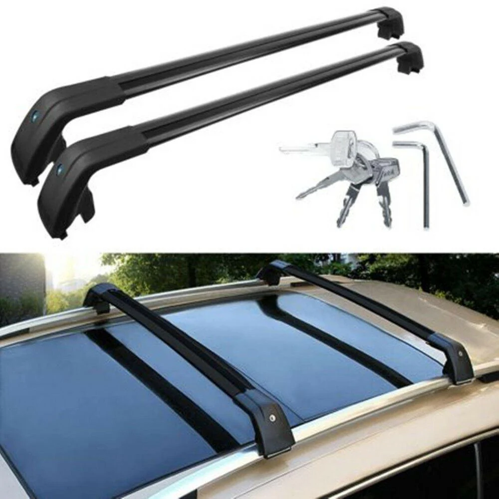 Fit 2015-2021 LEXUS NX200t NX300H Baggage Luggage Cross Bar (Black) - Image 8