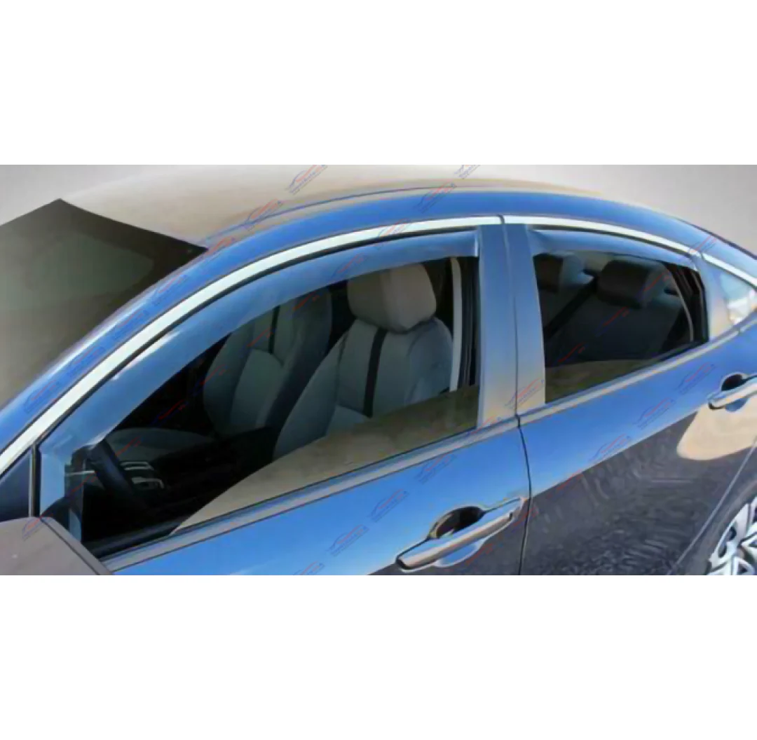Black Window Visor Shade Deflector For Toyota Camry (2018-2024) - Image 6