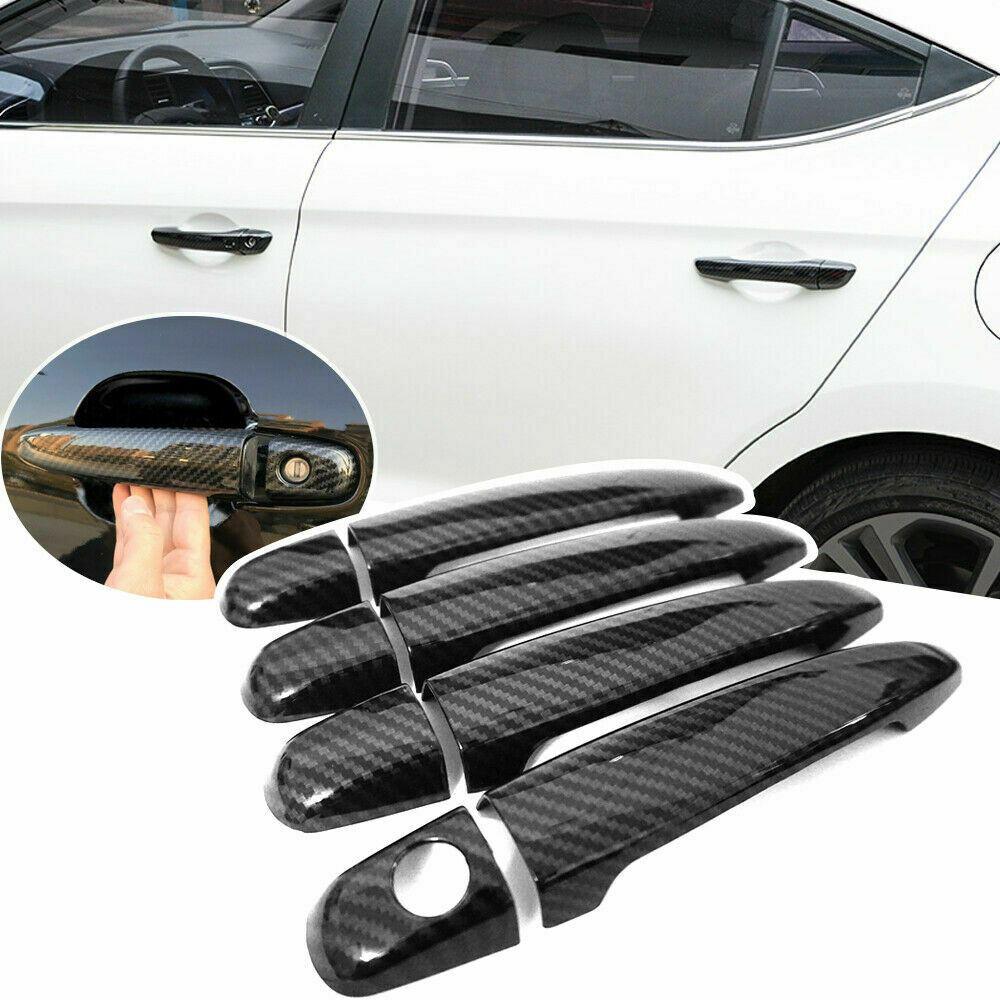 Fit 2014-2019 Toyota Highlander Door Handle Cover (Carbon Fiber Print) - Image 5