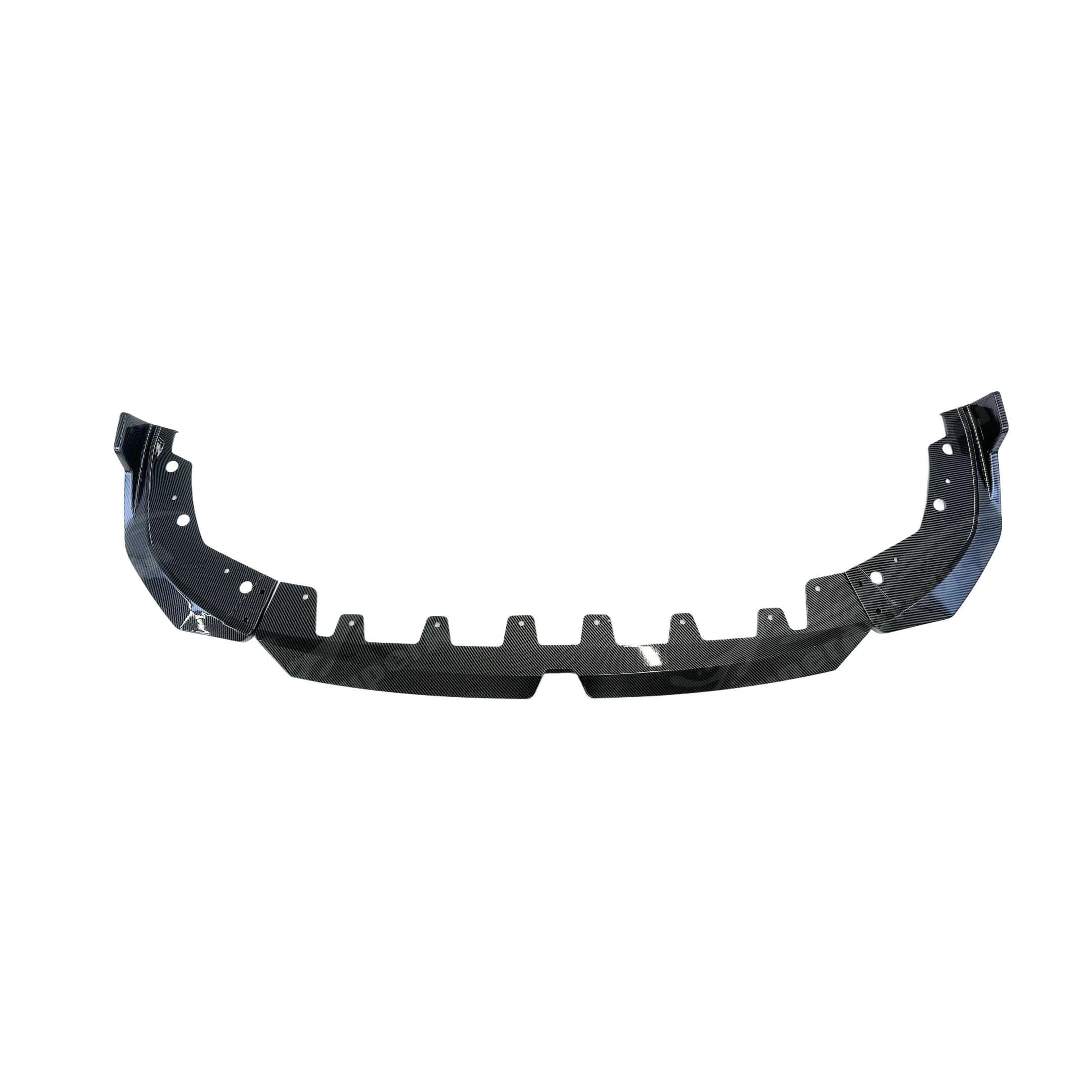 Carbon Fiber Print Front Spoiler Lips for BMW 3 Series G20 LCI 2023-2025 - Image 3