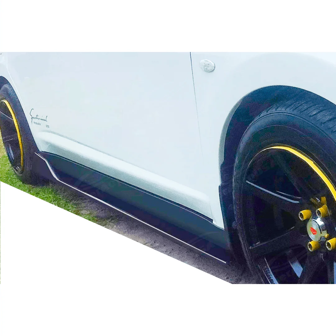 Carbon Fiber Print Side Skirts Extension Fits BMW 2000-2025 All Year Model - Image 3