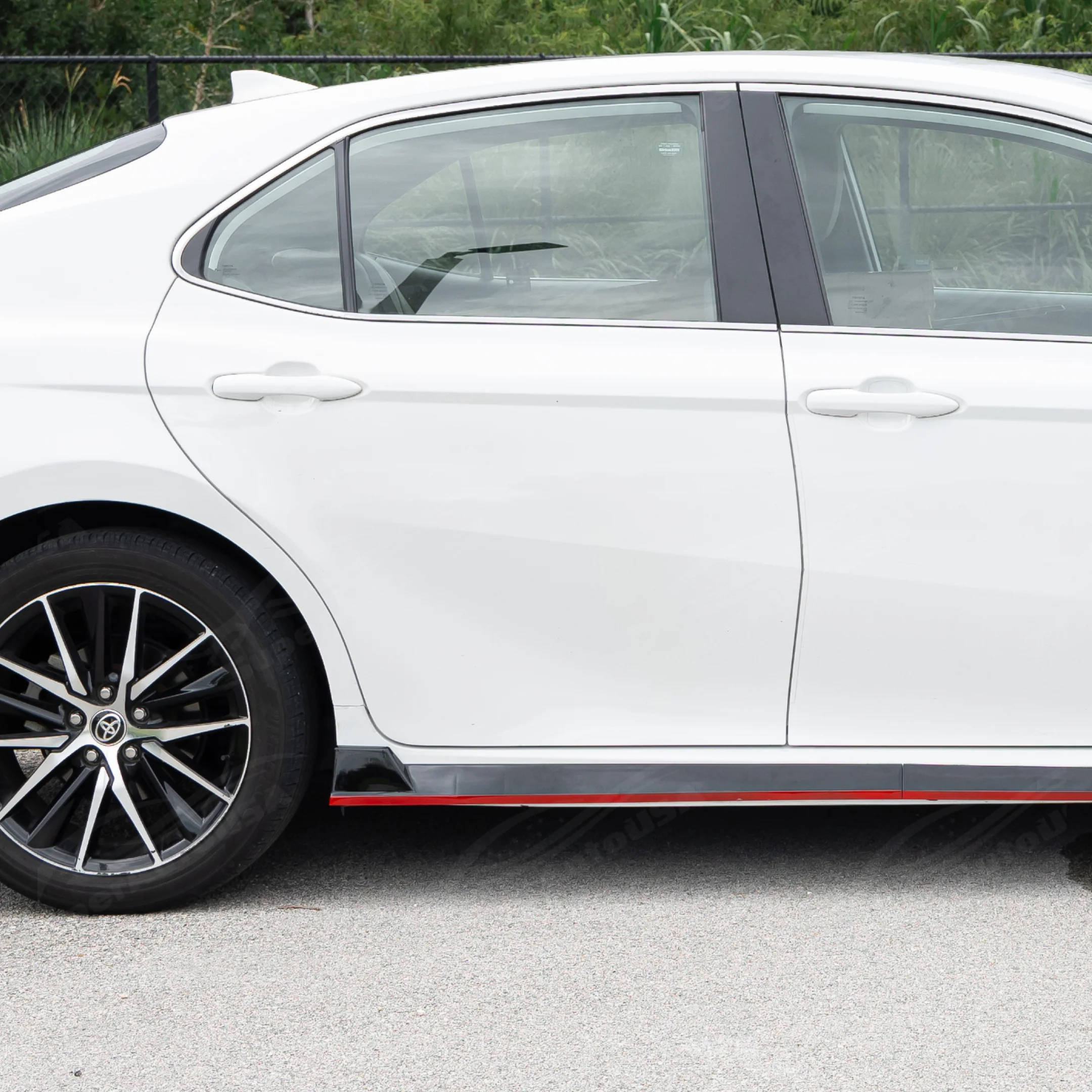 Front Lip/Rear Diffuser/Side Skirts /Rear Spoiler 5-in-1 Set - TRD Style | Fits Toyota Camry (2018-2024) - Image 11