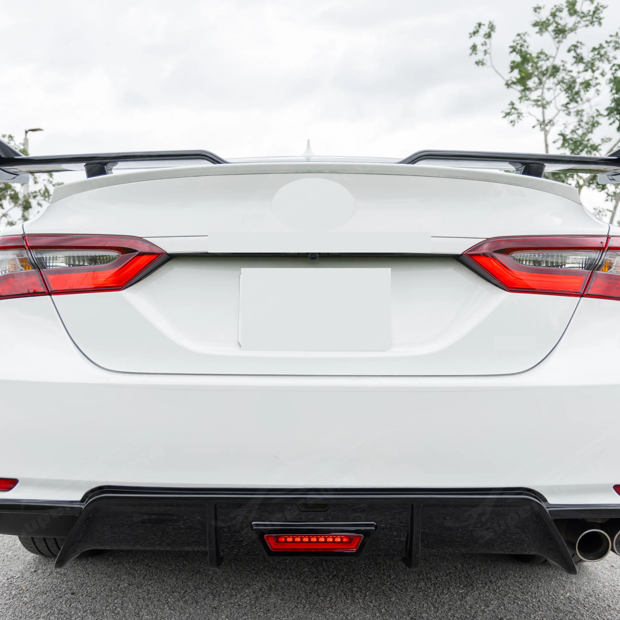 Front Lip/Rear Diffuser/Side Skirts /Rear Spoiler 5-in-1 Set - TRD Style | Fits Toyota Camry (2018-2024) - Image 12