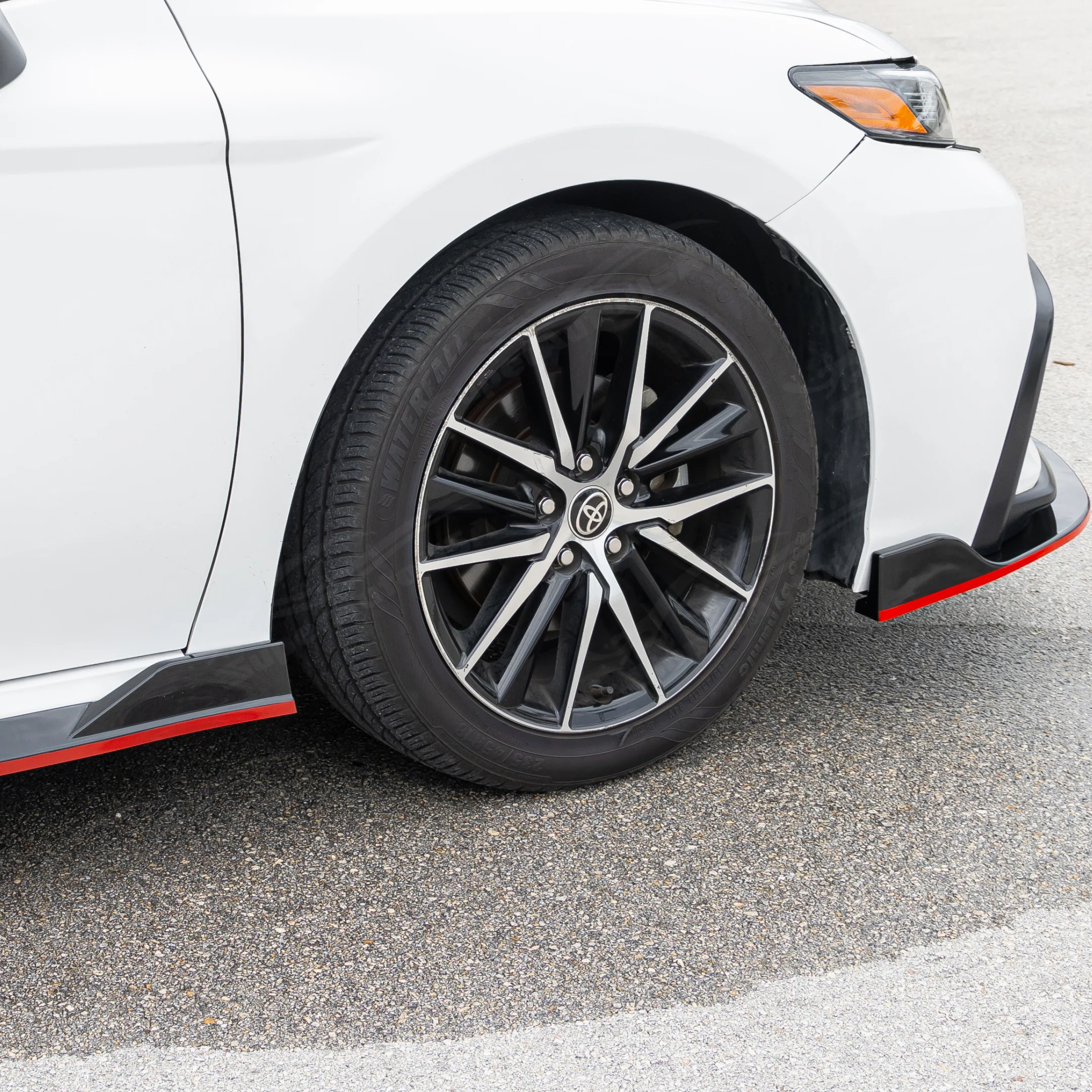 Front Lip/Rear Diffuser/Side Skirts /Rear Spoiler 5-in-1 Set - TRD Style | Fits Toyota Camry (2018-2024) - Image 13