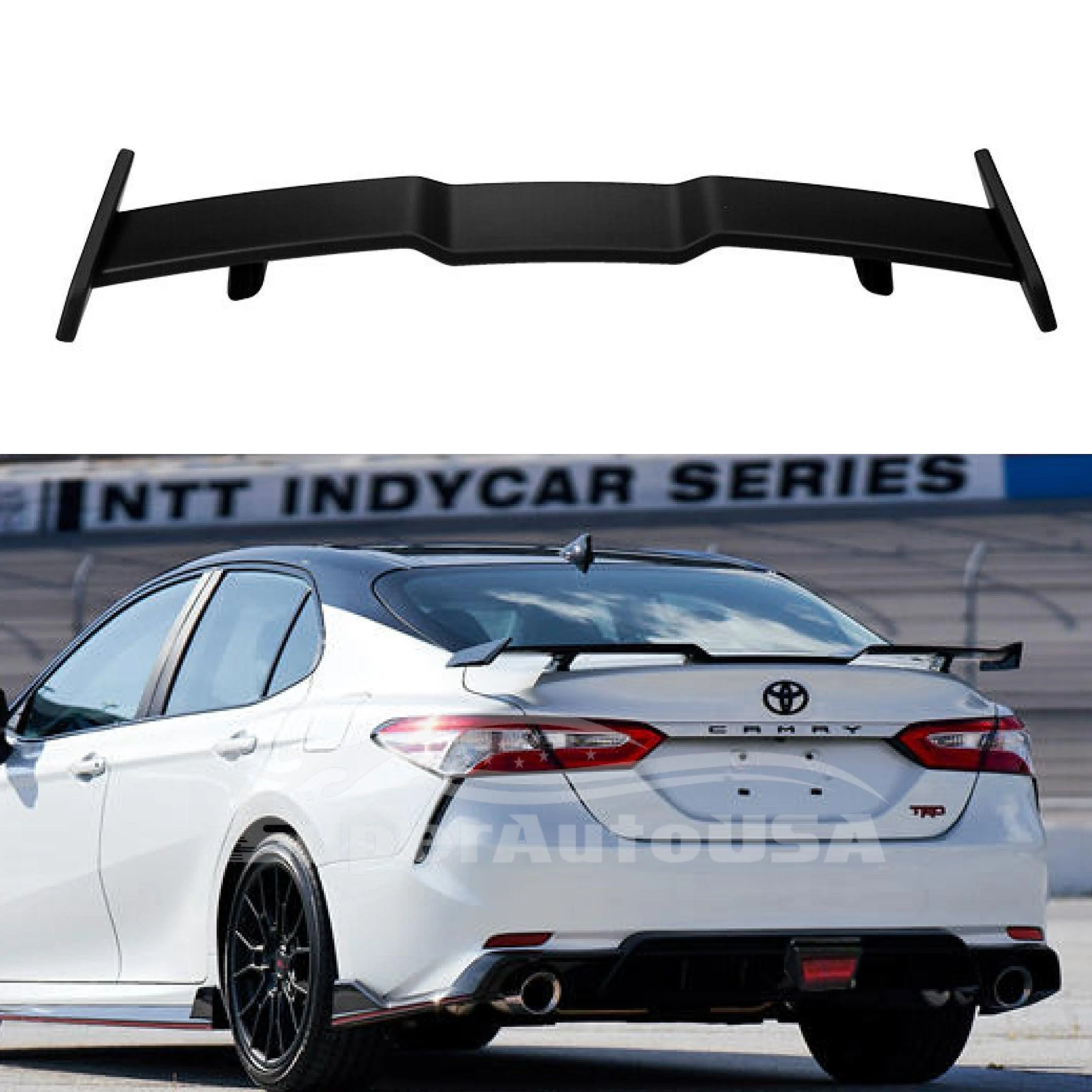 Front Lip/Rear Diffuser/Side Skirts /Rear Spoiler 5-in-1 Set - TRD Style | Fits Toyota Camry (2018-2024) - Image 15