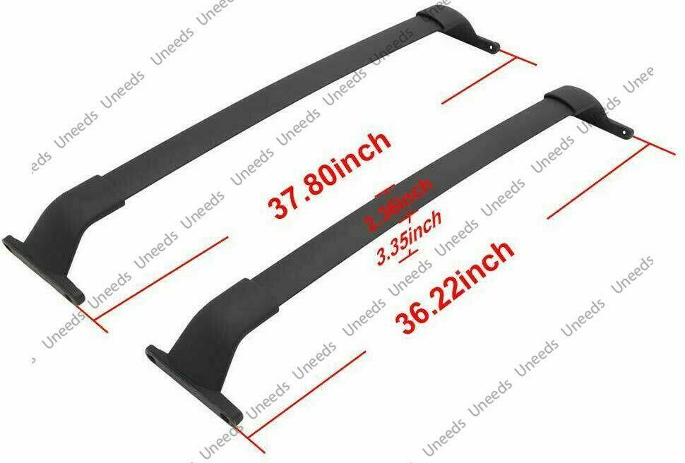 Roof Rack Cross Bar - Sleek Obsidian Alloy | Nissan Kicks (18-24) - Image 3