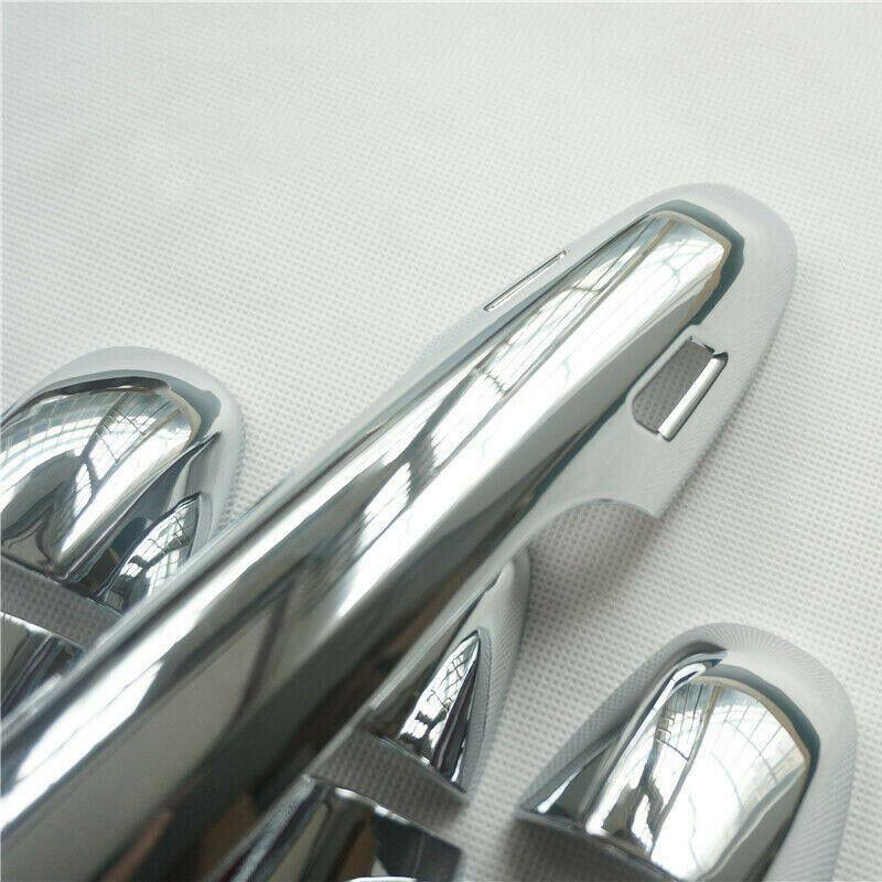 Fit 2014-2019 Toyota Highlander Door Handle Cover (Chrome, Smart Holes) - Image 3