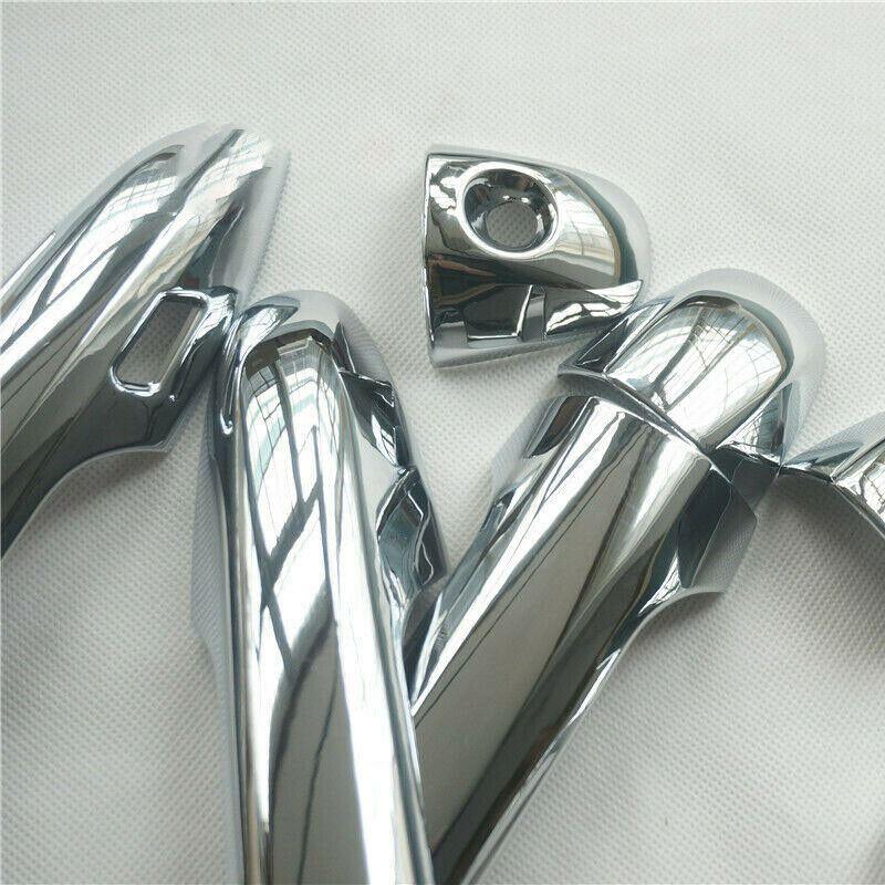 Fit 2014-2019 Toyota Highlander Door Handle Cover (Chrome, Smart Holes) - Image 5