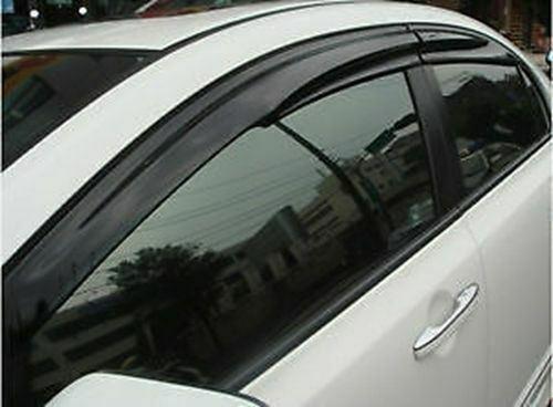 2008-2014 Subaru WRX STI GV / GR - Mugen Style - Window Visors Rain Guards Shade Deflectors - Image 2