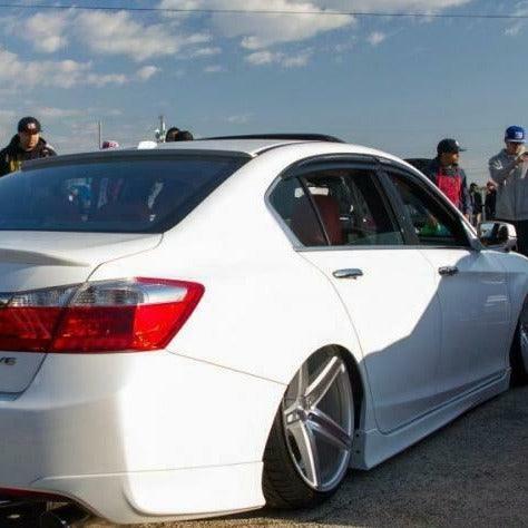 2008-2014 Subaru WRX STI GV / GR - Mugen Style - Window Visors Rain Guards Shade Deflectors - Image 5