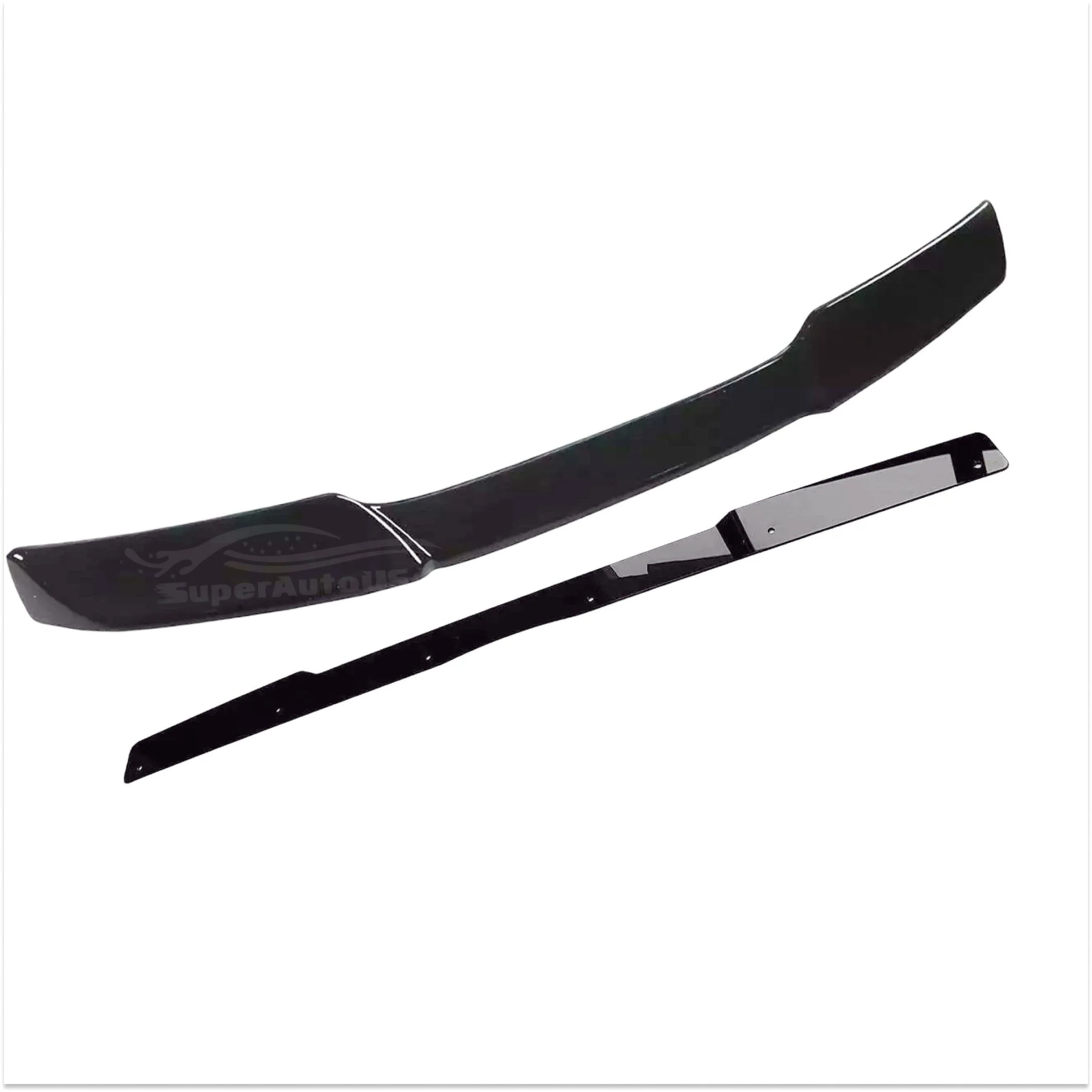 Fit 1997-2004 Chevrolet Corvette C5 ZR1 Style Extended  Rear Trunk Wing Spoiler With Removable Gurney Flap - Image 3