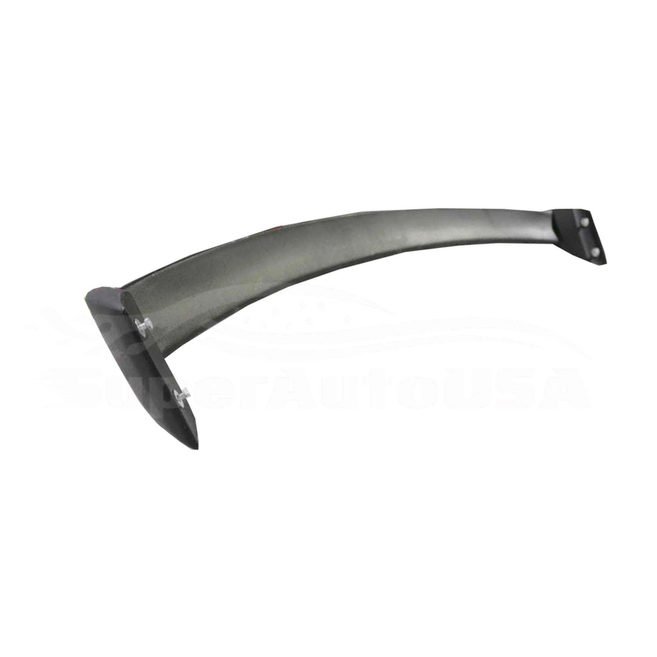 2002-2007 Subaru WRX STI GD - JDM OE Style Rear Roof Window Spoiler - Matte Black - Image 2