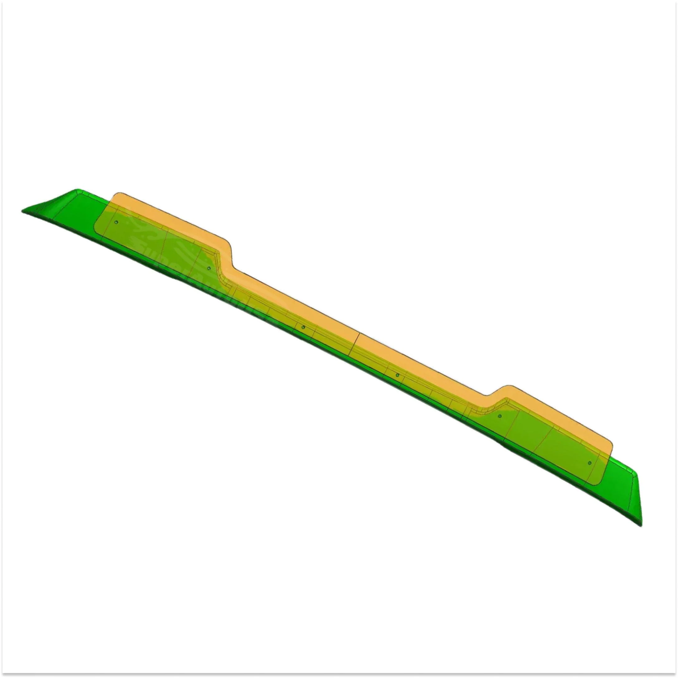 Fit 2005-2013 Chevrolet Corvette C6 ZR1 Style Extended Rear Spoiler Wing With Removable Gurney Flap - Image 15