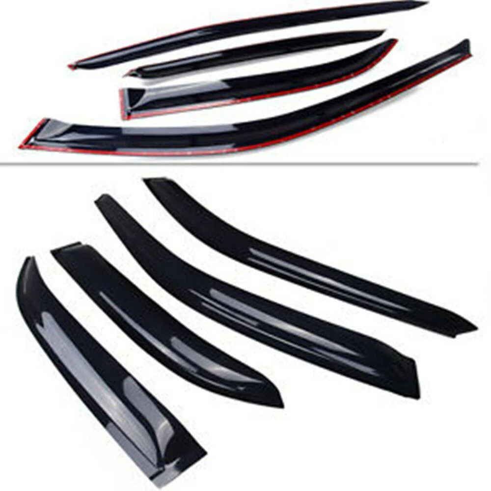 2015-2021 Subaru WRX STI VA - OE Style - Out-Channel Window Visors Rain Guards Shade Deflectors - Image 2