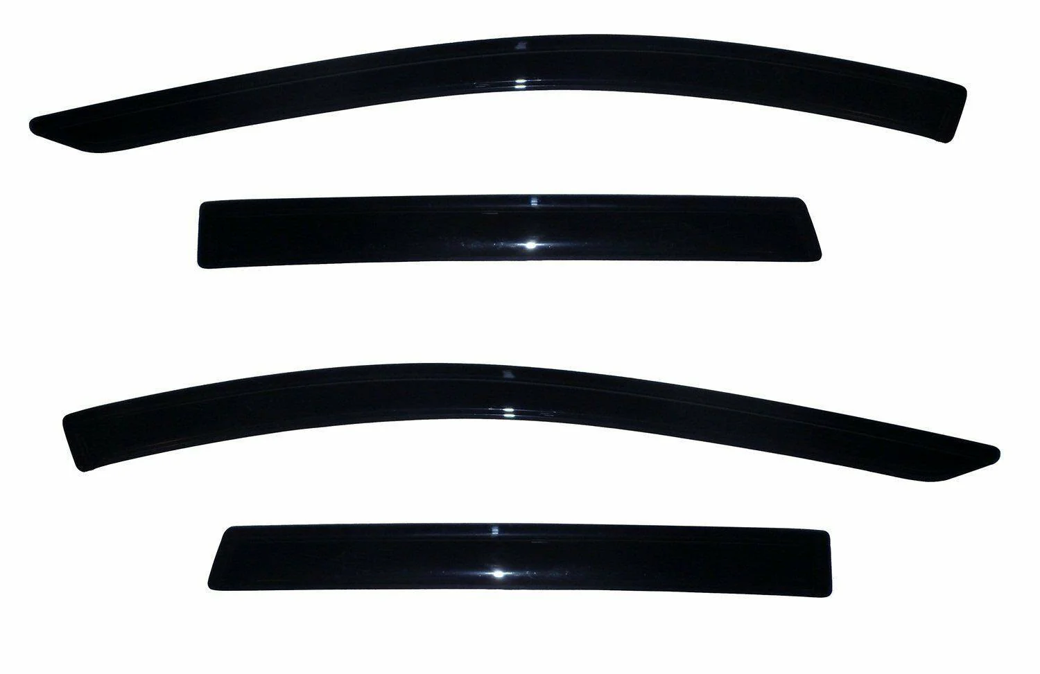2015-2021 Subaru WRX STI VA - OE Style - Out-Channel Window Visors Rain Guards Shade Deflectors - Image 7