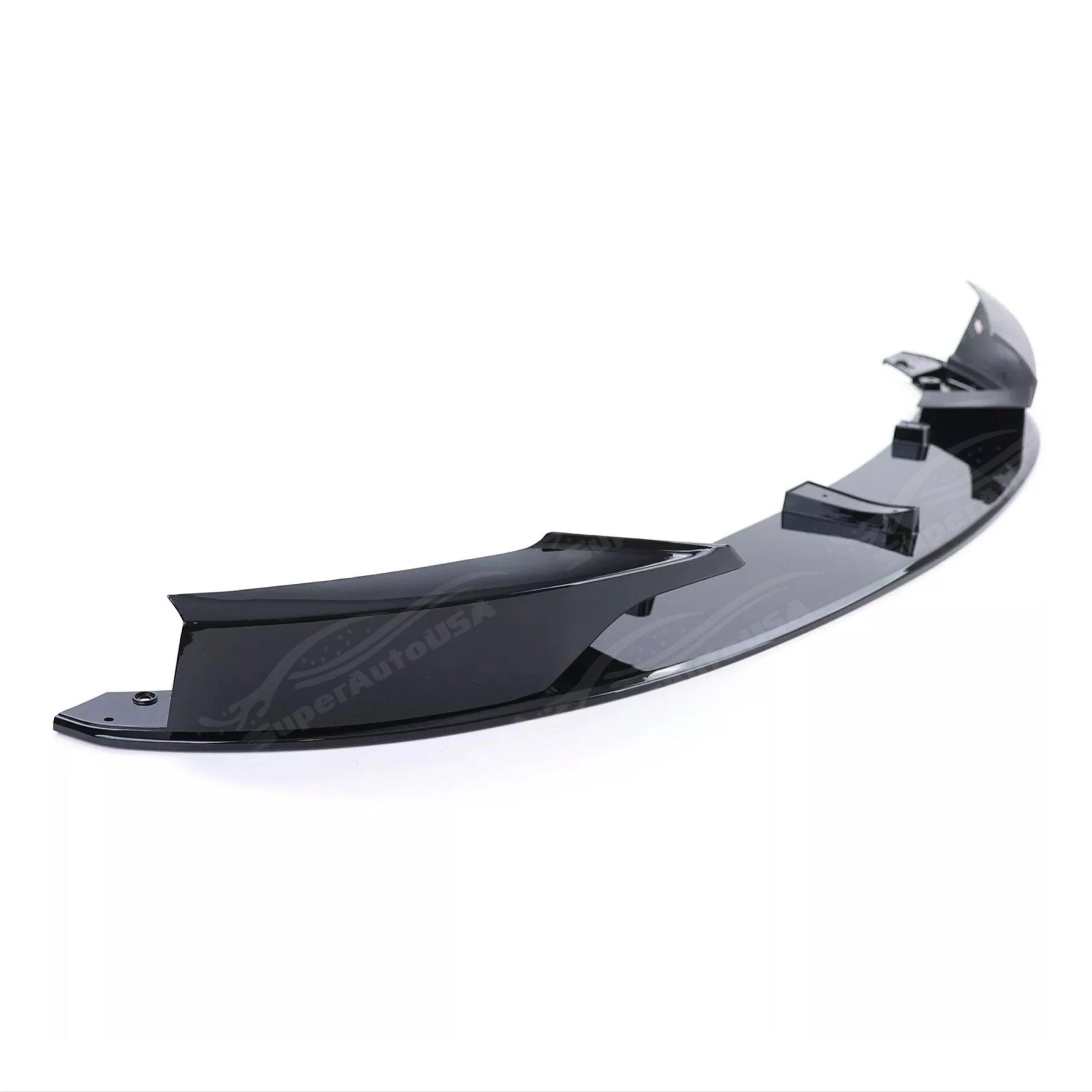 Fit 2014-2019 BMW F34 3 Series GT MP Style Front Bumper Spoiler Lip Corner Splitters Gloss Black - Image 7