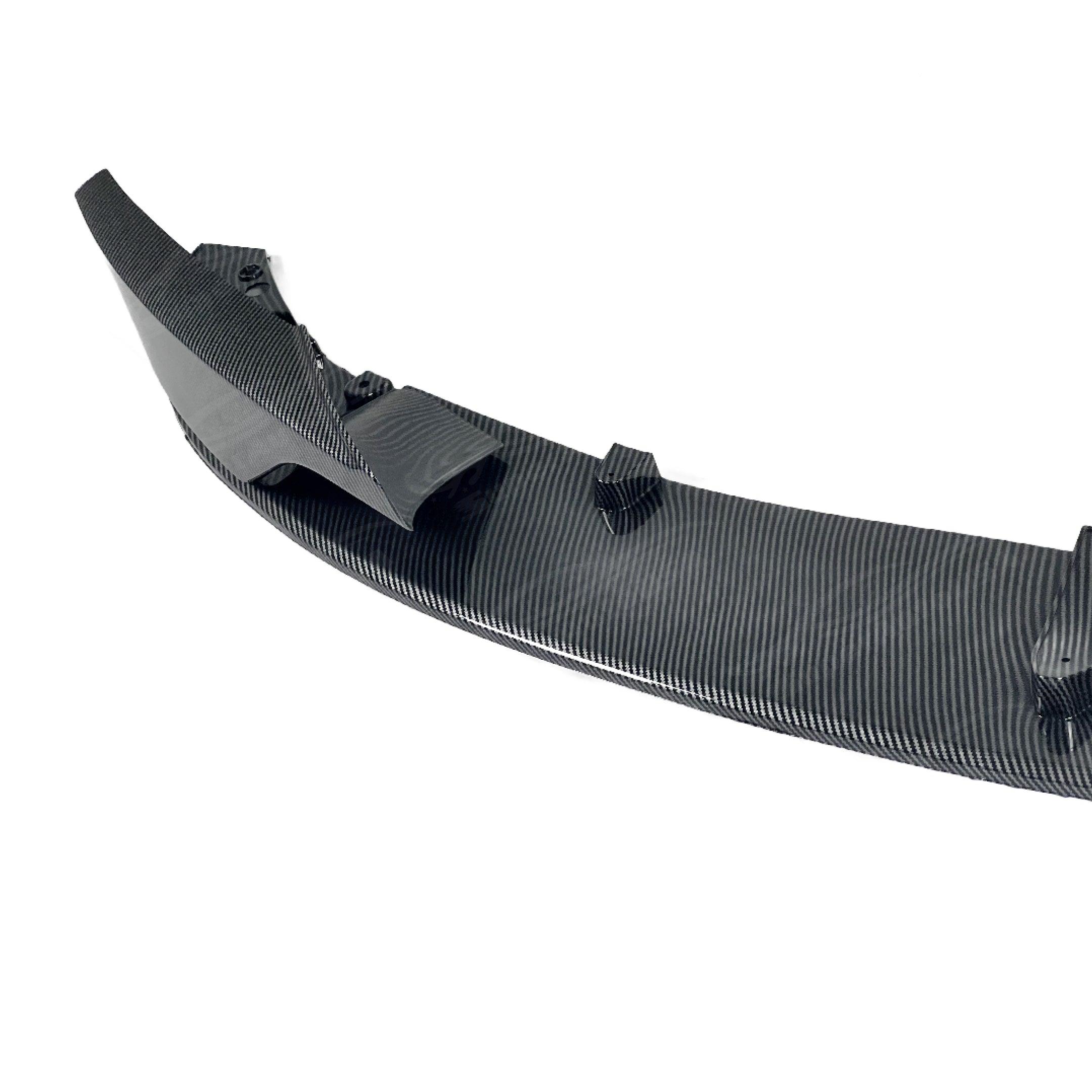 Fit 2014-2019 BMW F34 3 Series GT MP Style Front Bumper Spoiler Lip Corner Splitters Carbon Fiber Print - Image 7