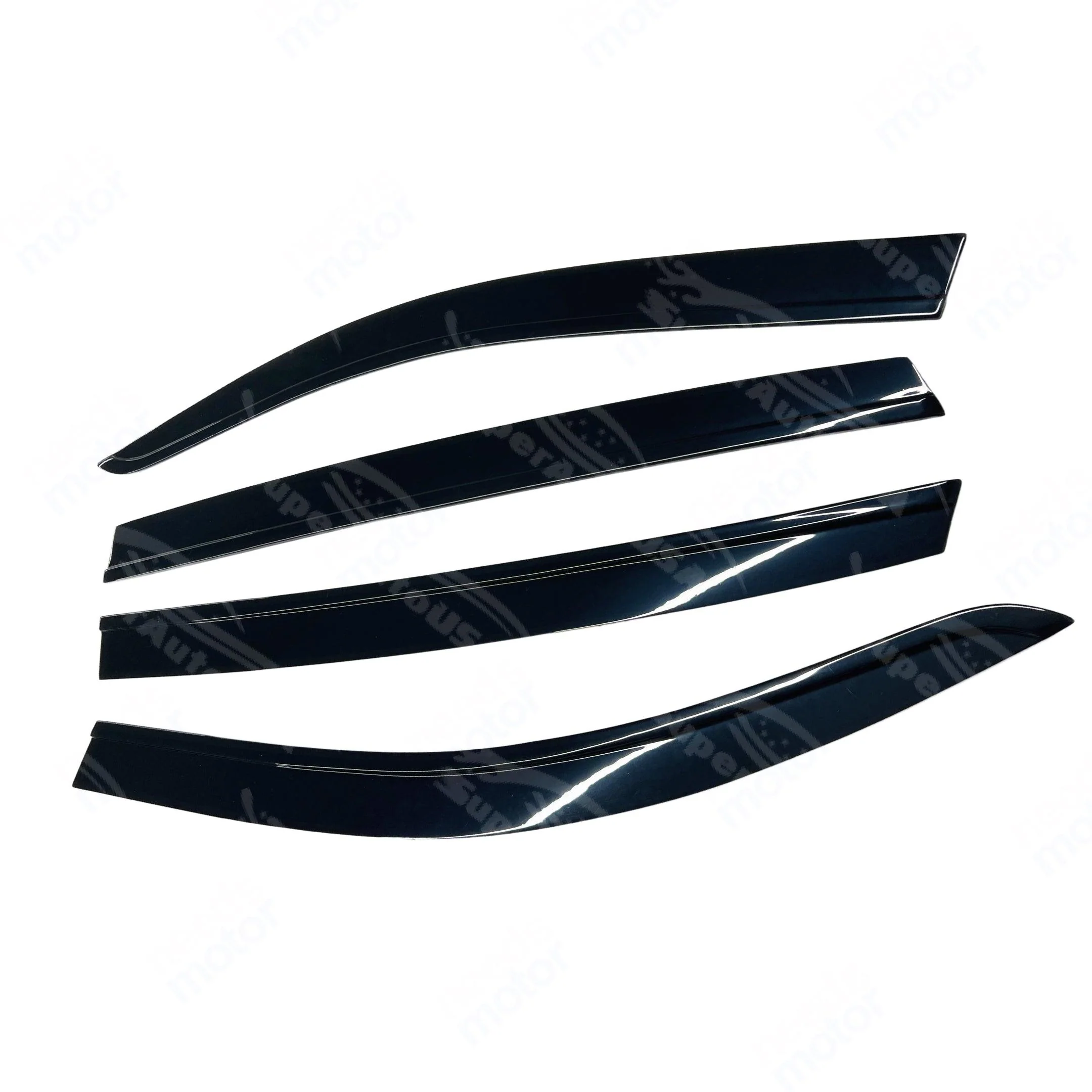 Fits 2014-2021 Acura MDX Window Vent Visors Rain Sun Guards Shade Deflectors - Image 9