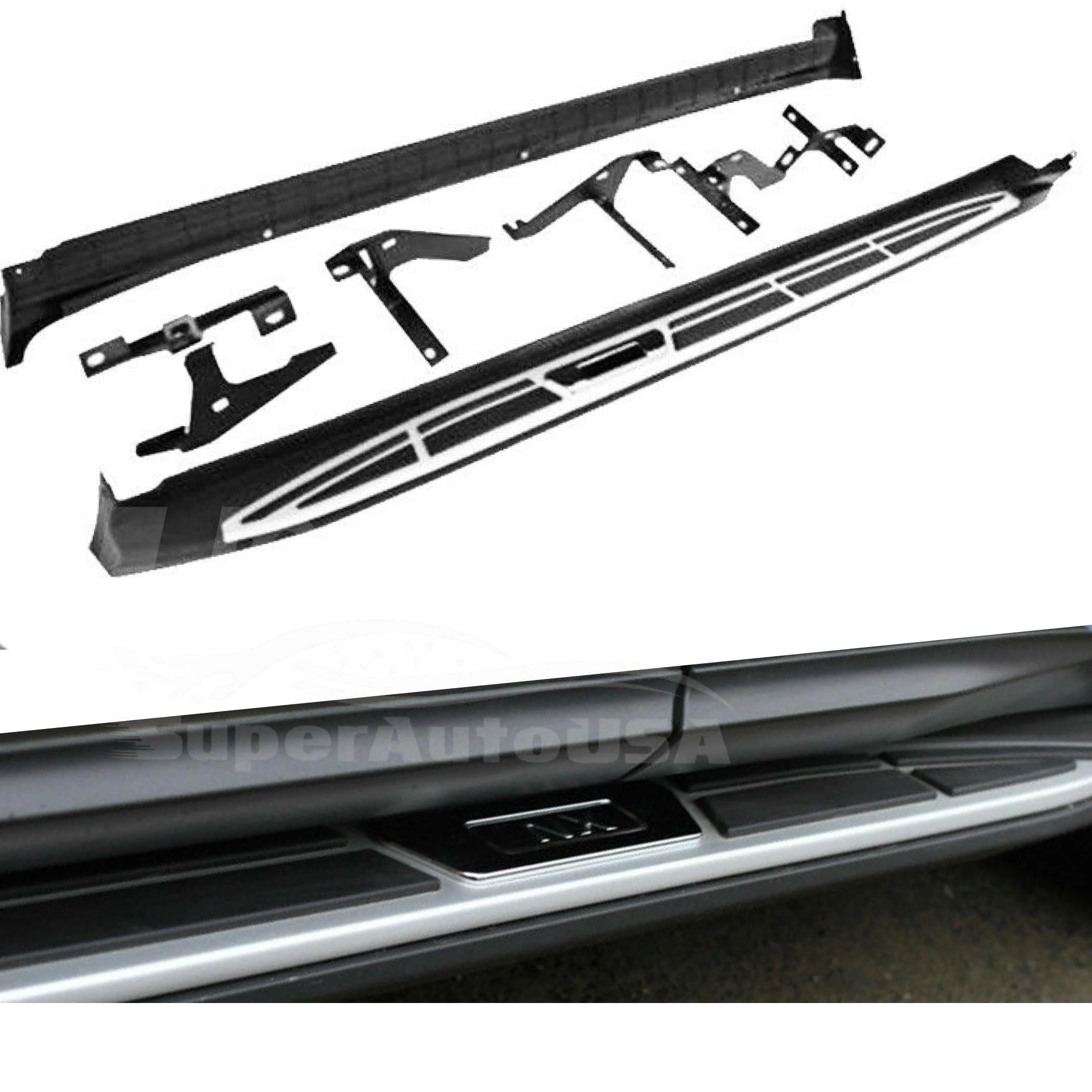 Fit 2015-2021 Lexus NX200t 300 300h Running Boards Side Step Pedal Nerf Bar Set - Image 2