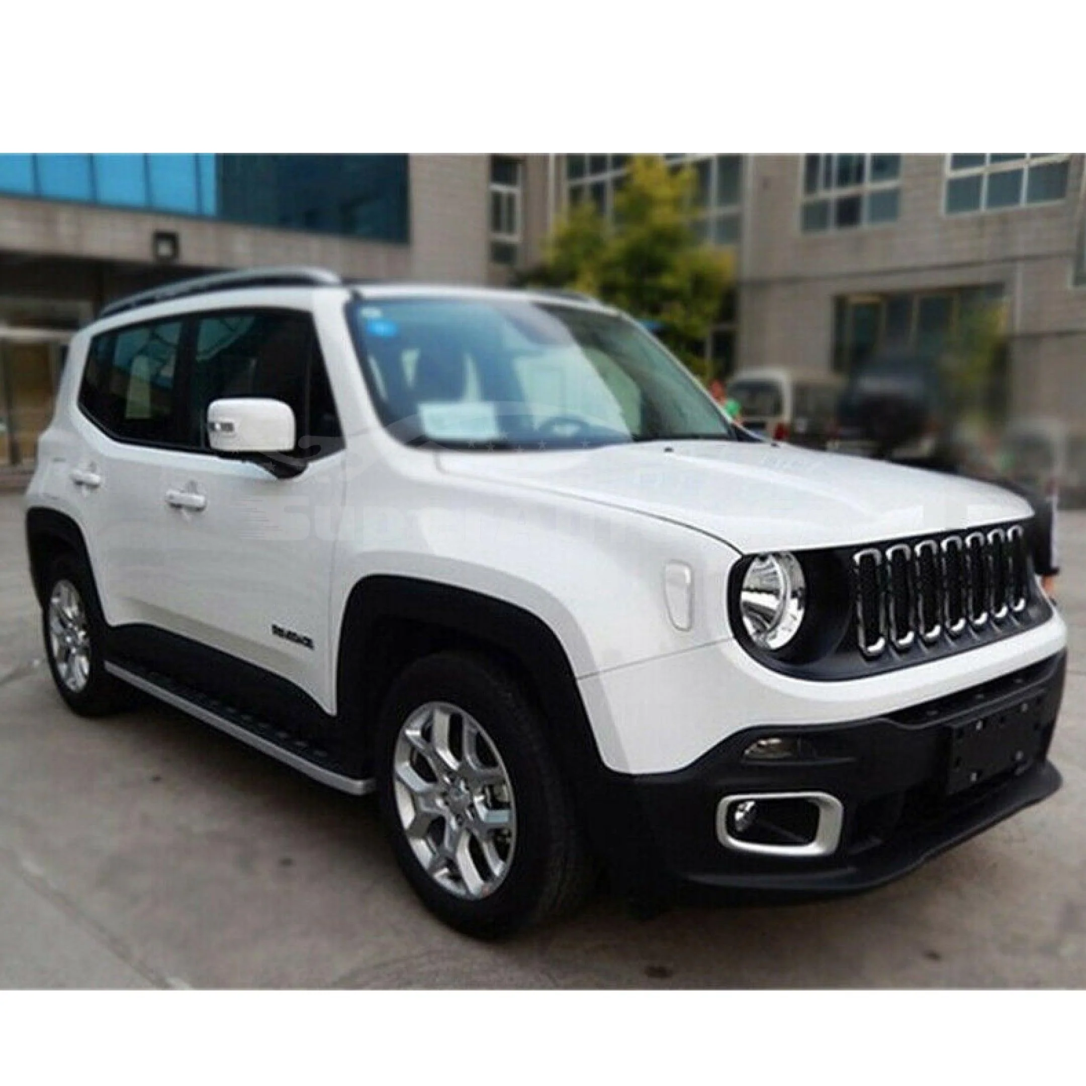 For Jeep Renegade 2015-2022 Running Board Side Step Nerf Bars Pair Aluminum OE - Image 4