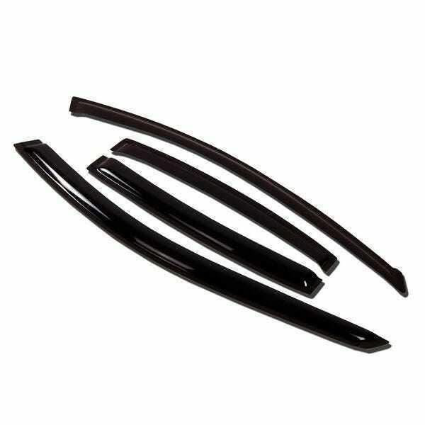 Fit 2018-2021 Toyota CH-R CHR Out-Channel Vent Window Visors Rain Sun Wind Guards Shade Deflectors - Image 5