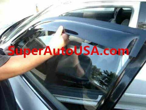 Fit 2018-2021 Toyota CH-R CHR Out-Channel Vent Window Visors Rain Sun Wind Guards Shade Deflectors - Image 6