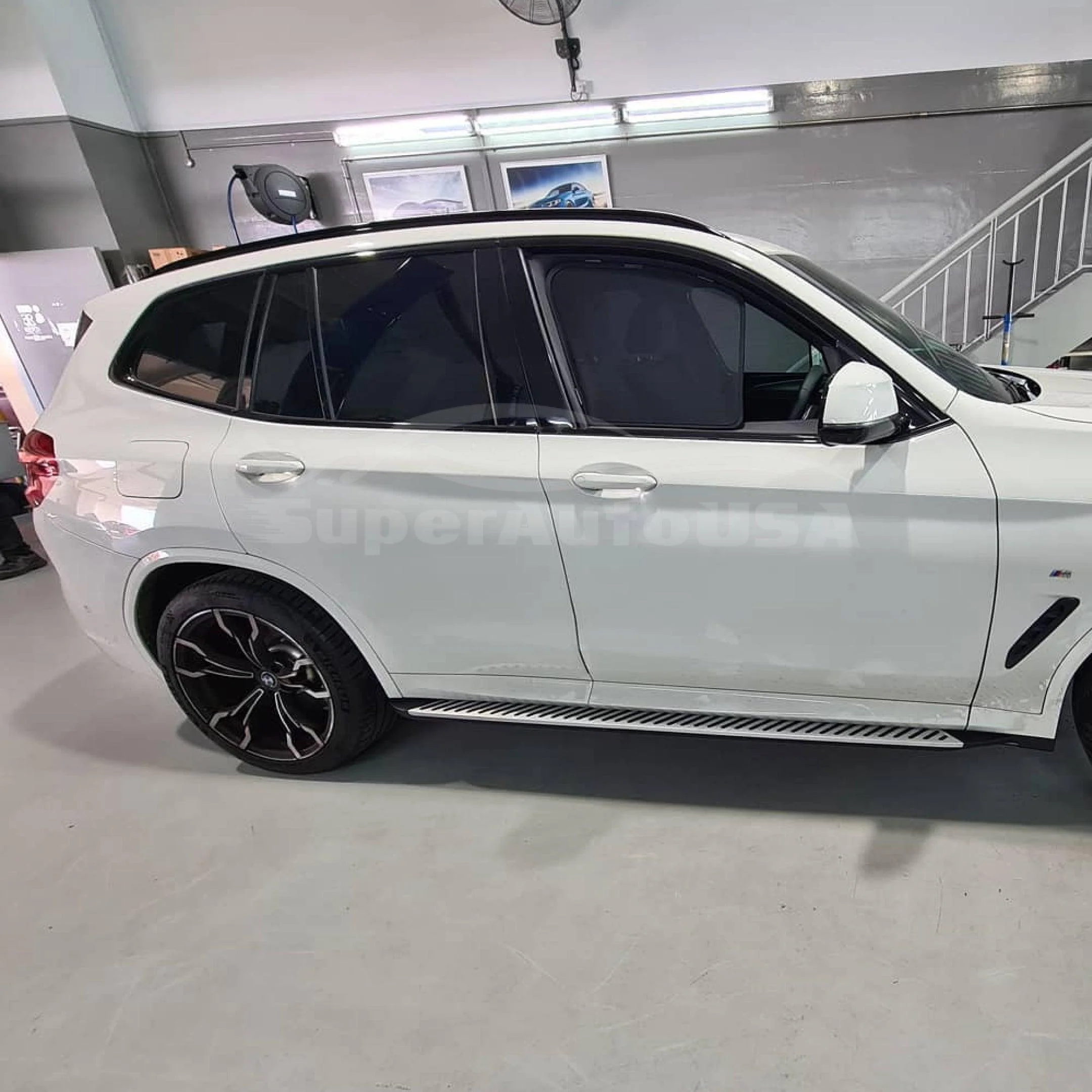 Fit 2018-2020 BMW X3 X4 Running Board Side Step Nerf Bars Pair Aluminum OE Style - Image 7