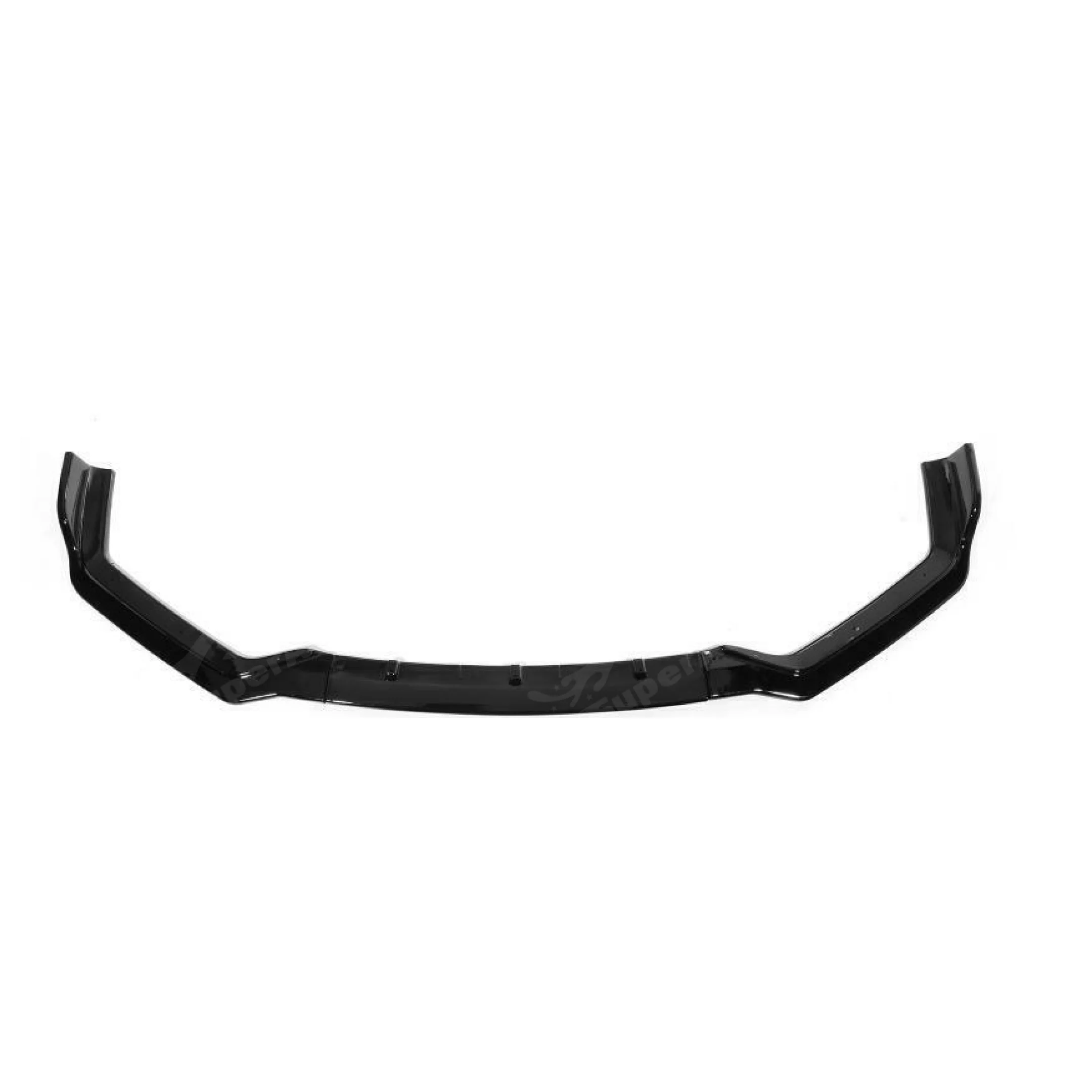 Fit 2018-2022 Infiniti Q50 Sport Front Splitter Lip Spoiler Lower Bumper Lip Gloss Black - Image 3