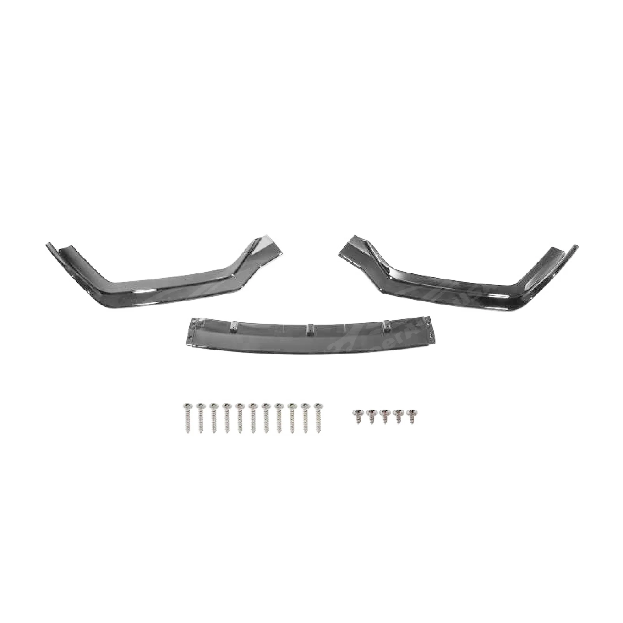 Fit 2018-2022 Infiniti Q50 Sport Front Splitter Lip Spoiler Lower Bumper Lip Gloss Black - Image 8