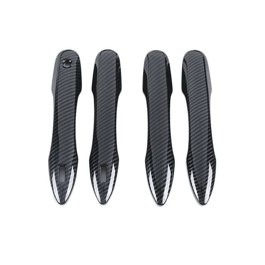 Fit 2018-2026 Toyota Camry Door Handle Cover Trim (Carbon Fiber Print, Smart Holes) - Image 4