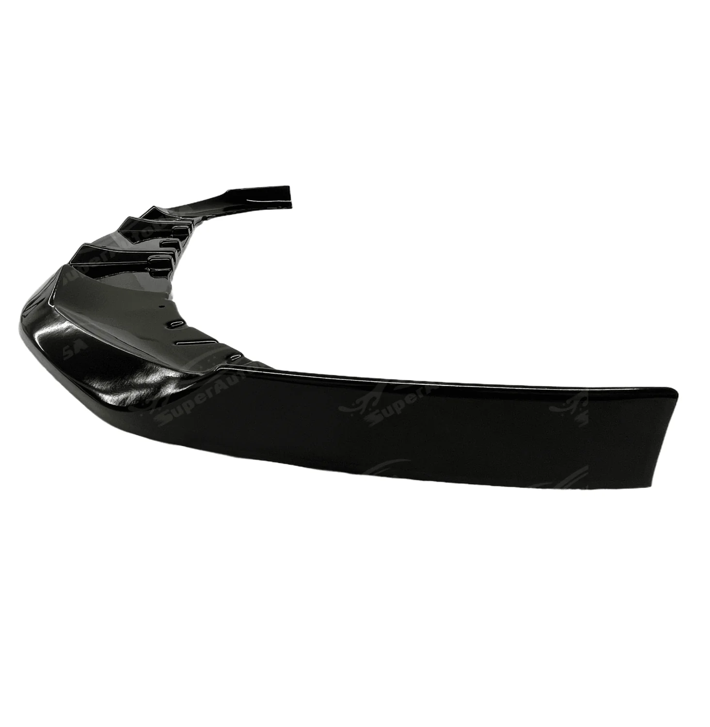 Fit 2021-2023 BMW 5 Series G30 LCI M Sport Gloss Black Front Bumper Lip Spoiler - Image 14